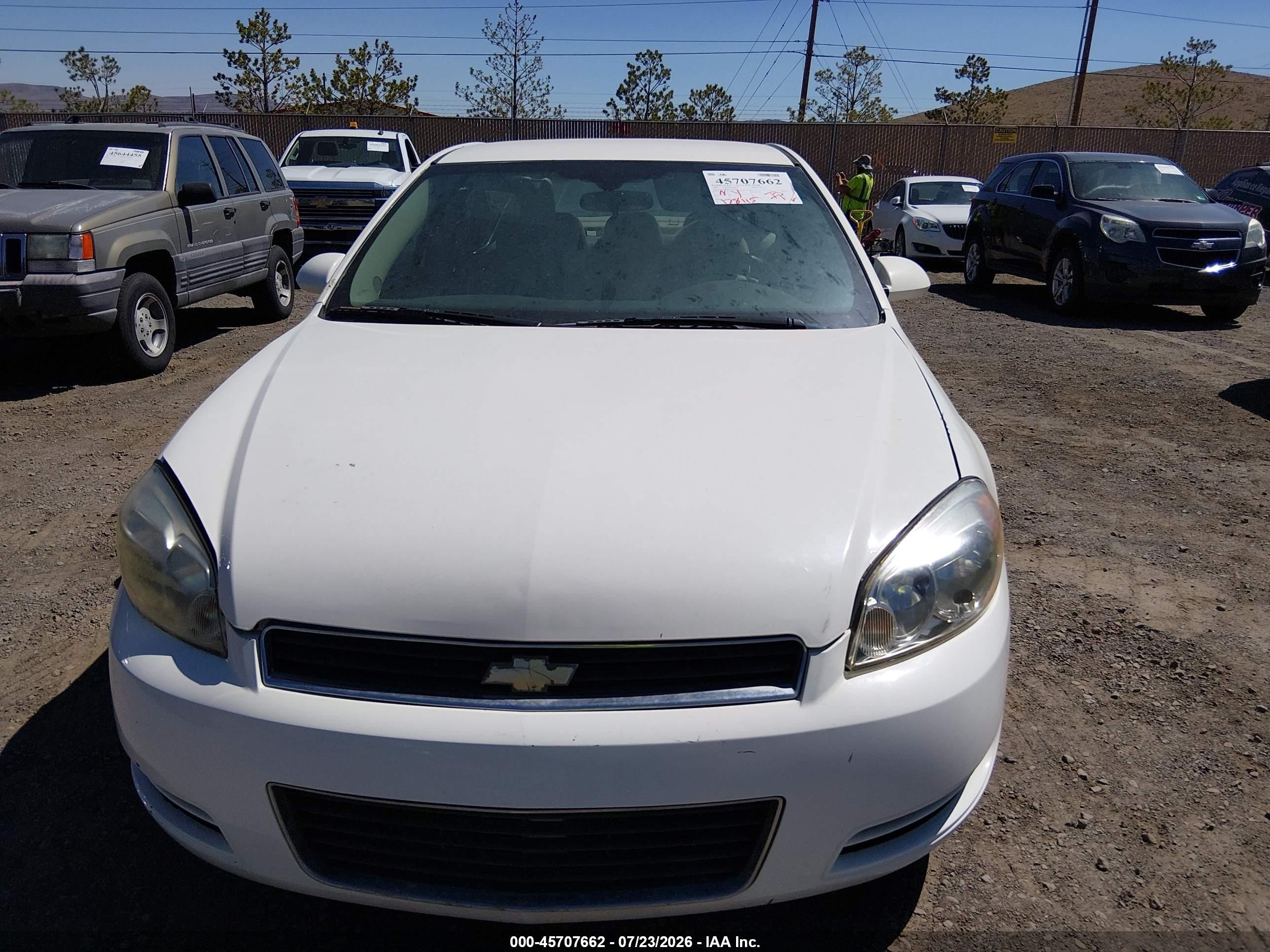 2006 Chevrolet Impala Lt White vin: 2G1WT58K269103187