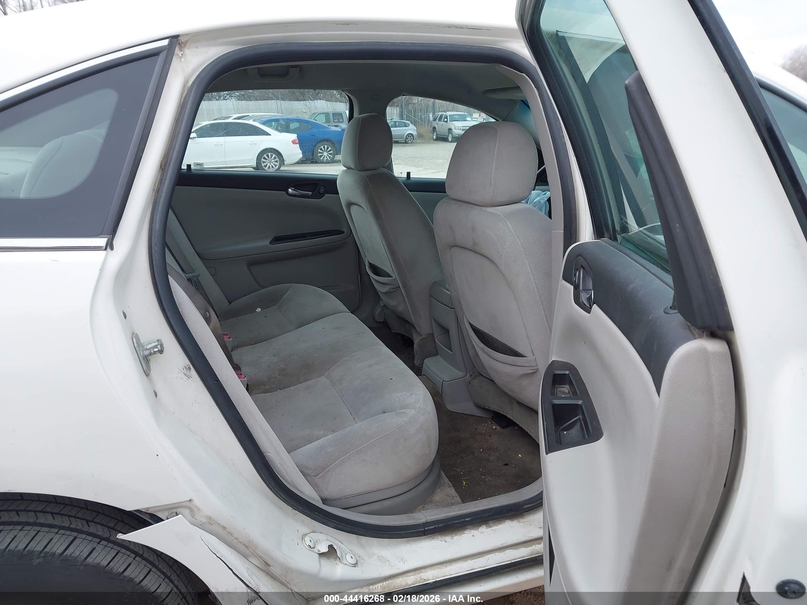 2006 Chevrolet Impala Lt White vin: 2G1WT58K269181503