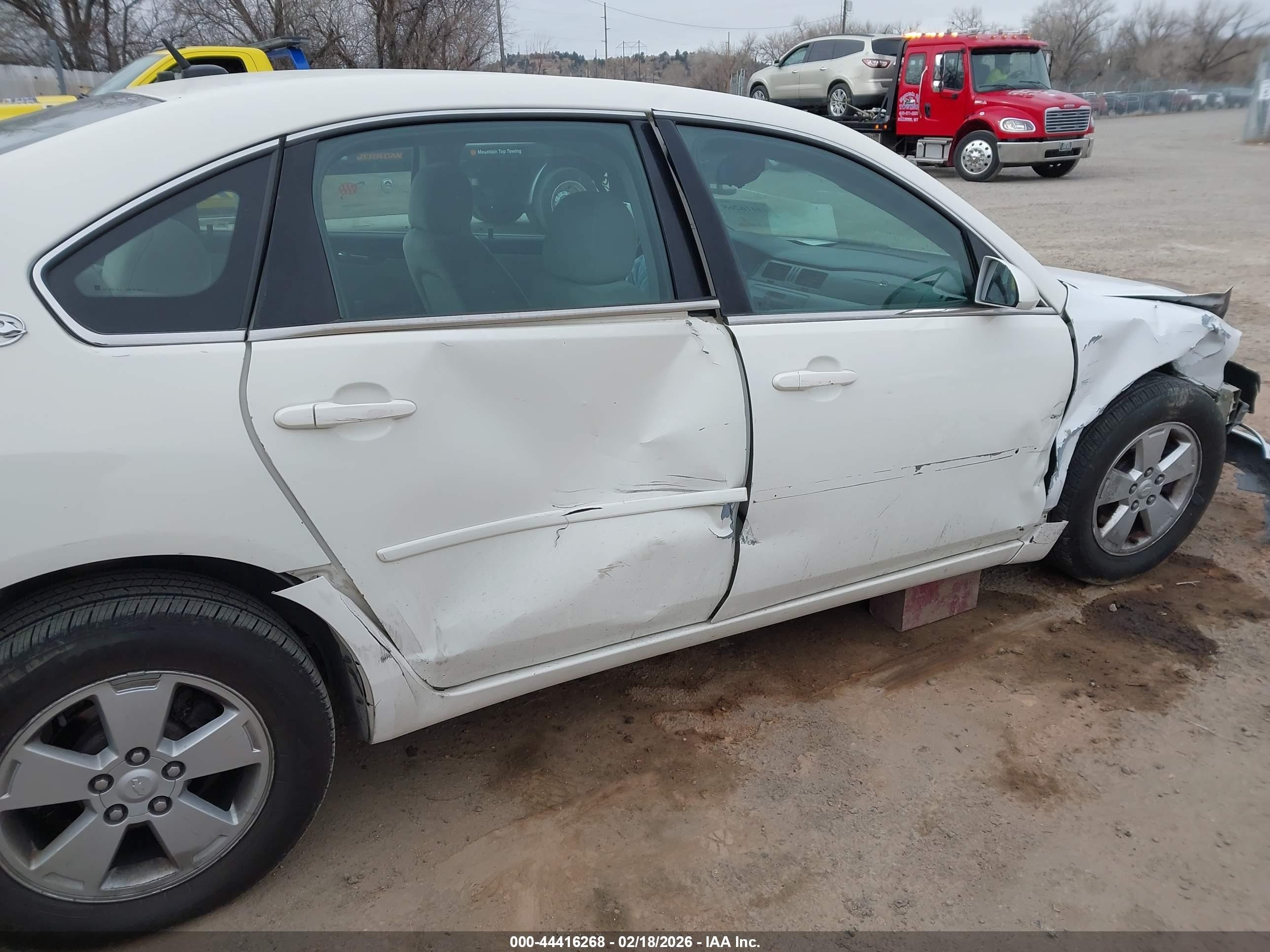 2006 Chevrolet Impala Lt White vin: 2G1WT58K269181503