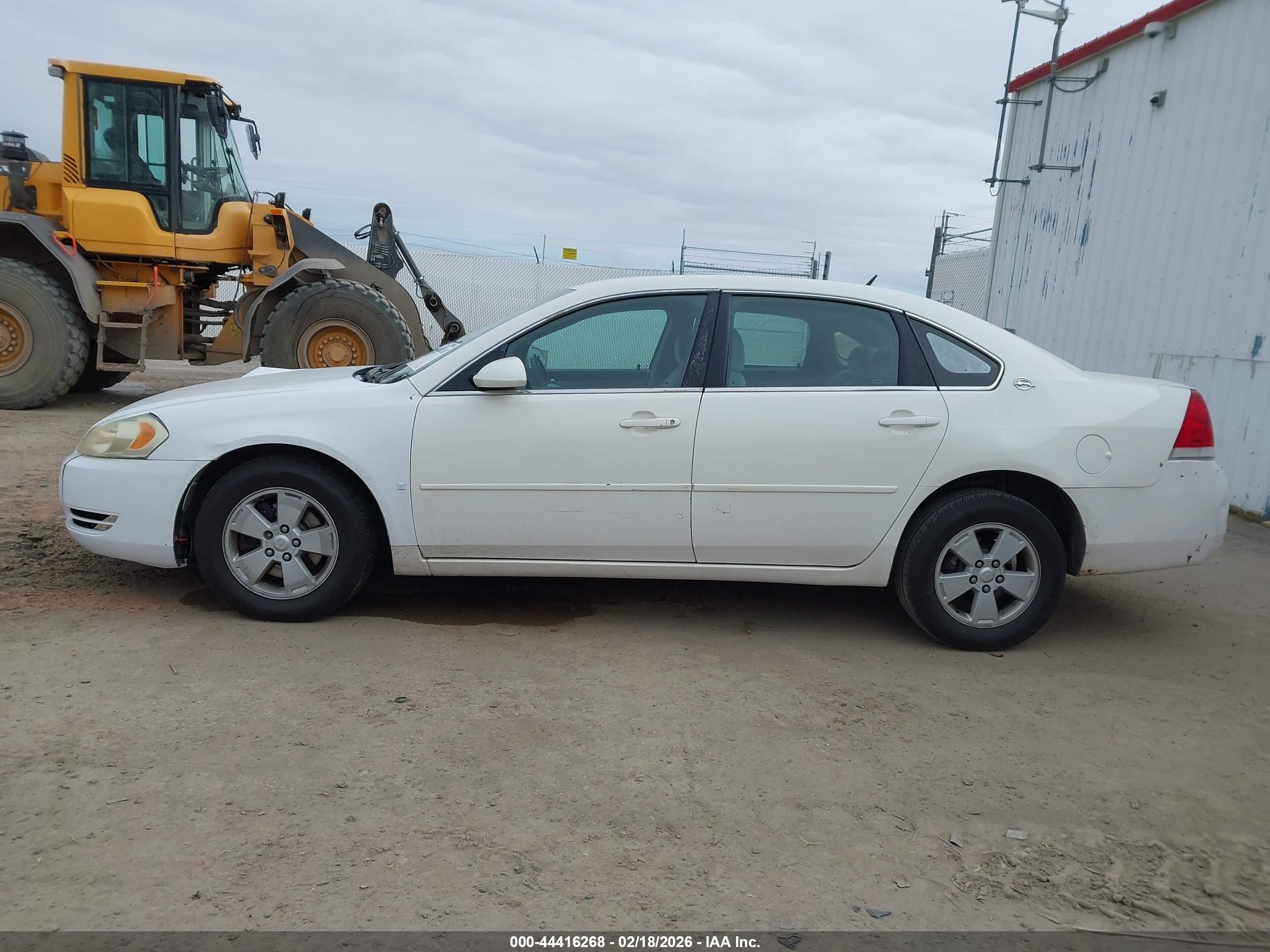 2006 Chevrolet Impala Lt White vin: 2G1WT58K269181503
