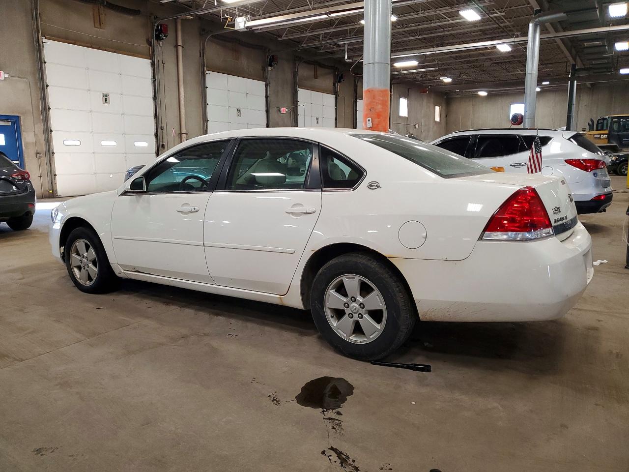 2007 Chevrolet Impala Lt White vin: 2G1WT58K279154853