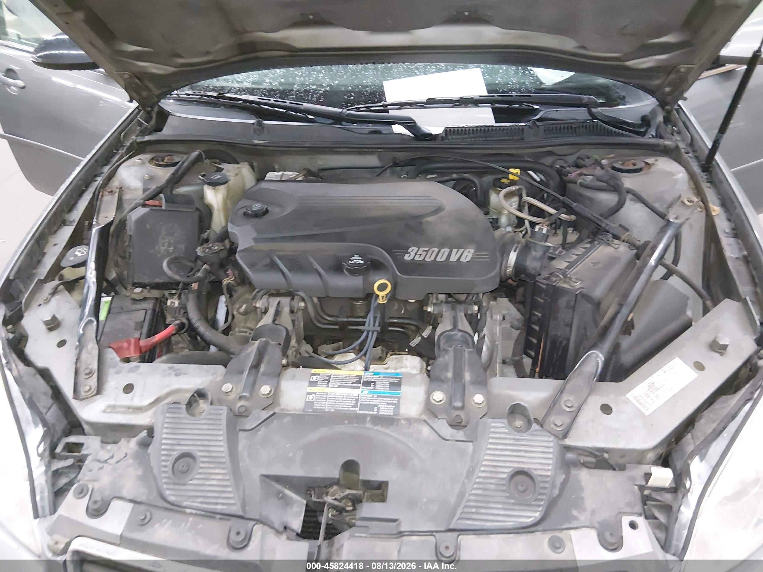 2008 Chevrolet Impala Lt Gray vin: 2G1WT58K281214811
