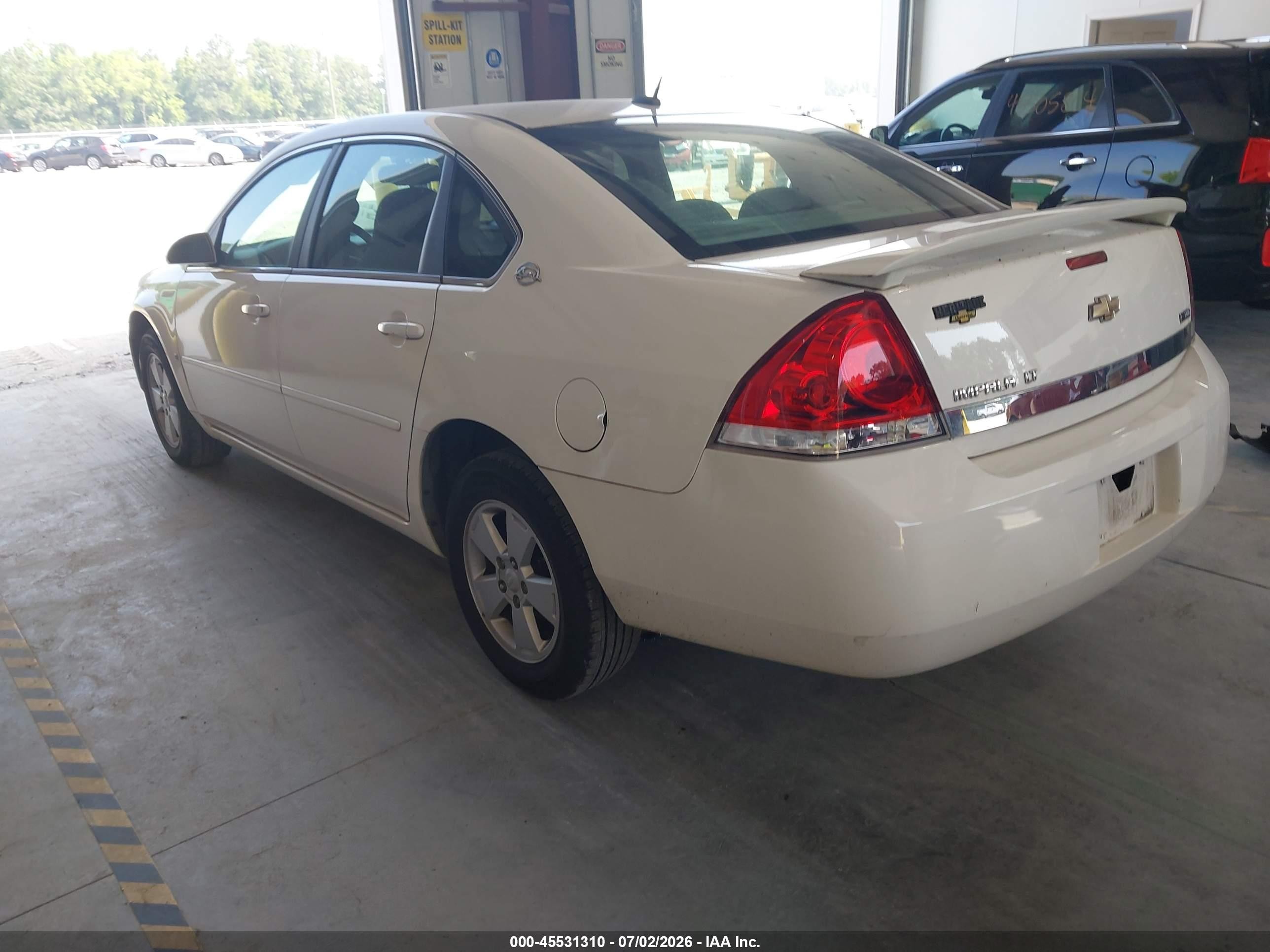 2008 Chevrolet Impala Lt White vin: 2G1WT58K281355331