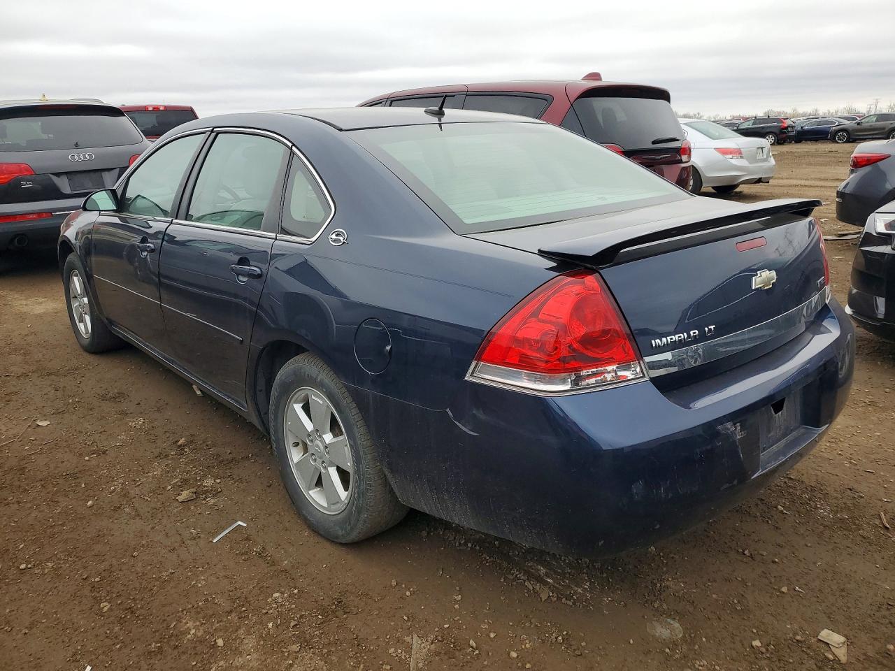 2008 Chevrolet Impala Lt Blue vin: 2G1WT58K281371111