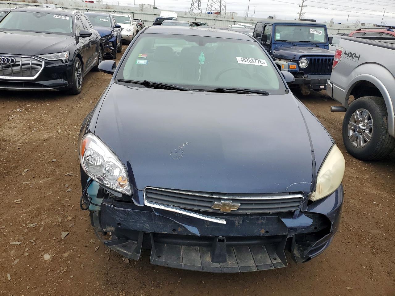 2008 Chevrolet Impala Lt Blue vin: 2G1WT58K281371111