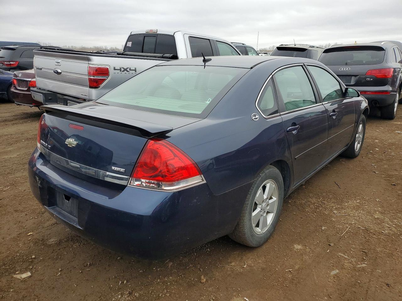 2008 Chevrolet Impala Lt Blue vin: 2G1WT58K281371111
