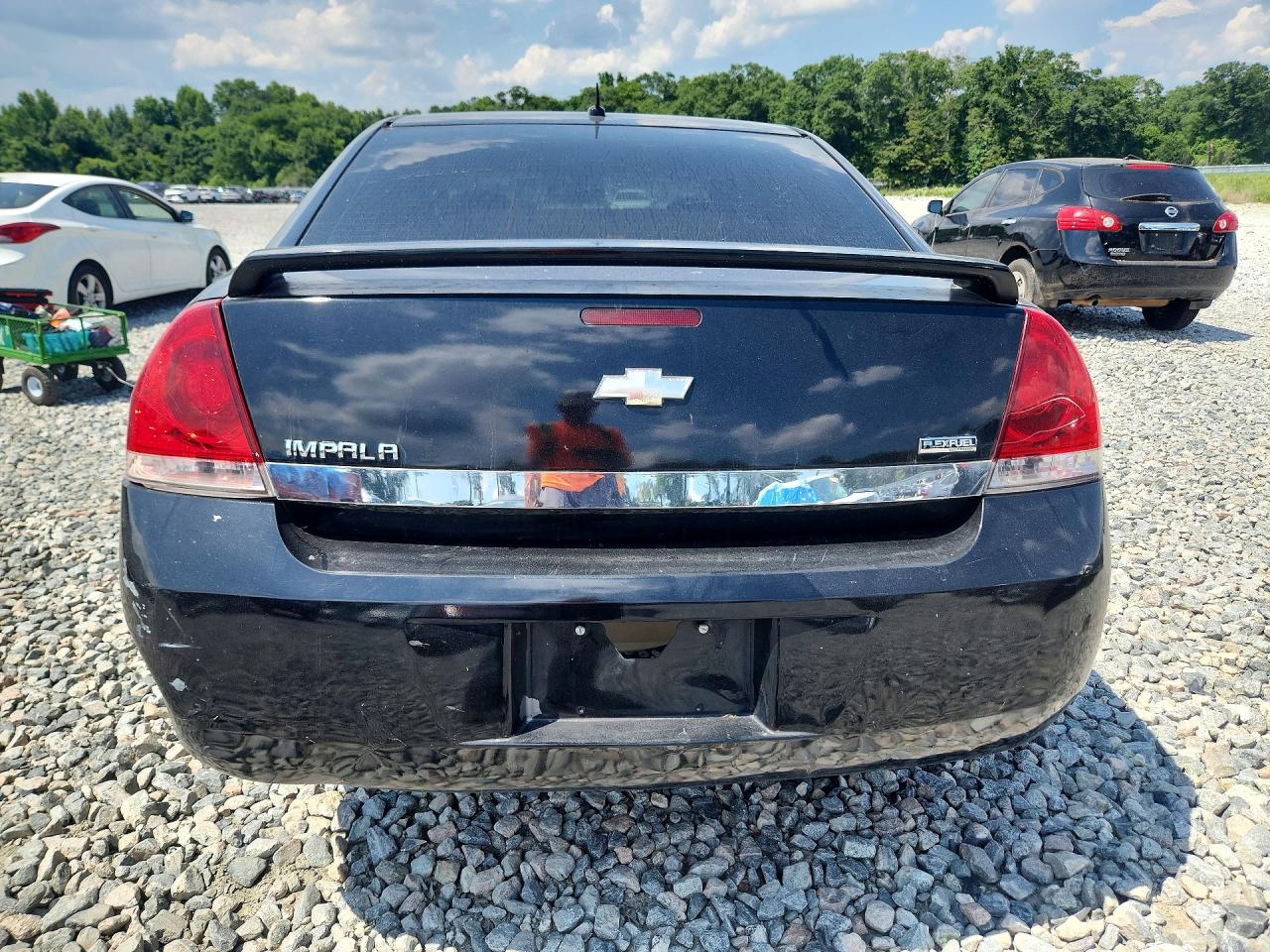 2008 Chevrolet Impala Lt Black vin: 2G1WT58K289128061