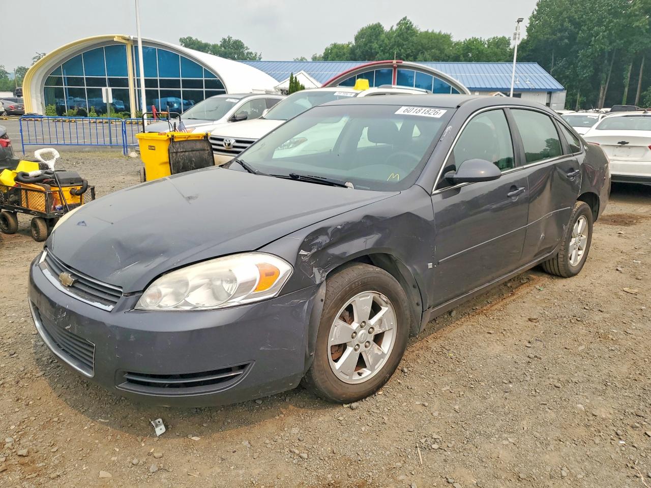 2008 Chevrolet Impala Lt Gray vin: 2G1WT58K289145443