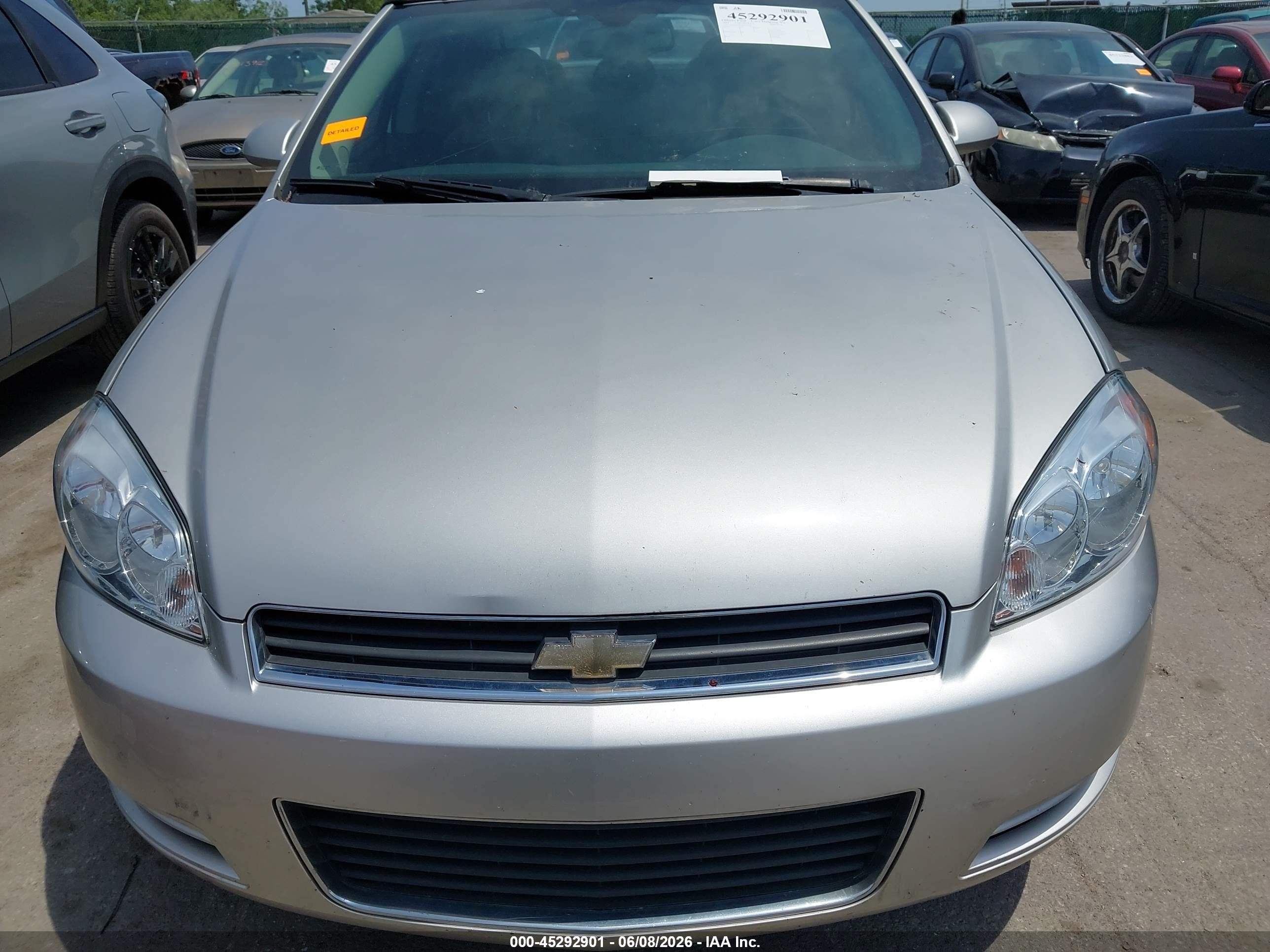2008 Chevrolet Impala Lt Silver vin: 2G1WT58K289175509