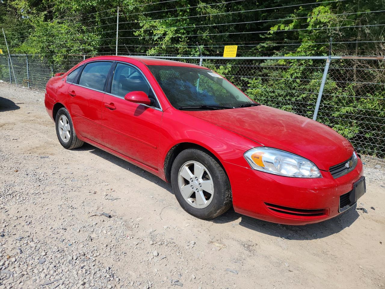 2008 Chevrolet Impala Lt Red vin: 2G1WT58K289203194