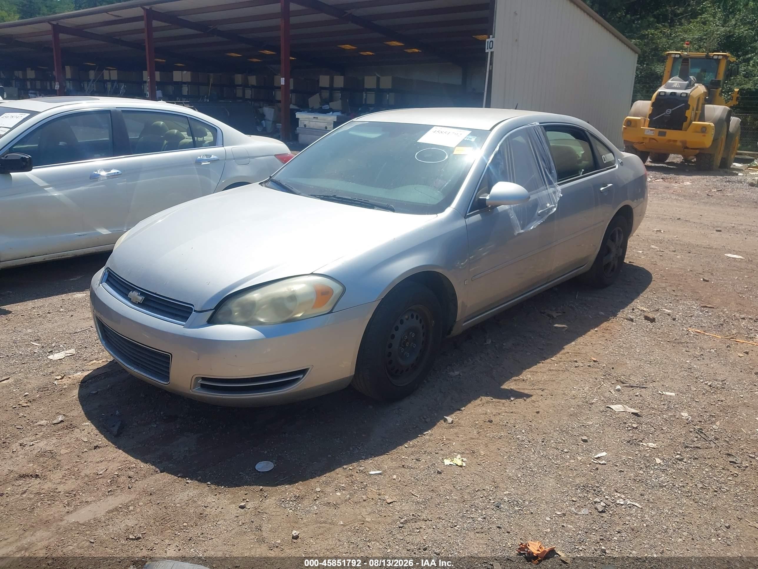 2006 Chevrolet Impala Lt Серебряный vin: 2G1WT58K369107958