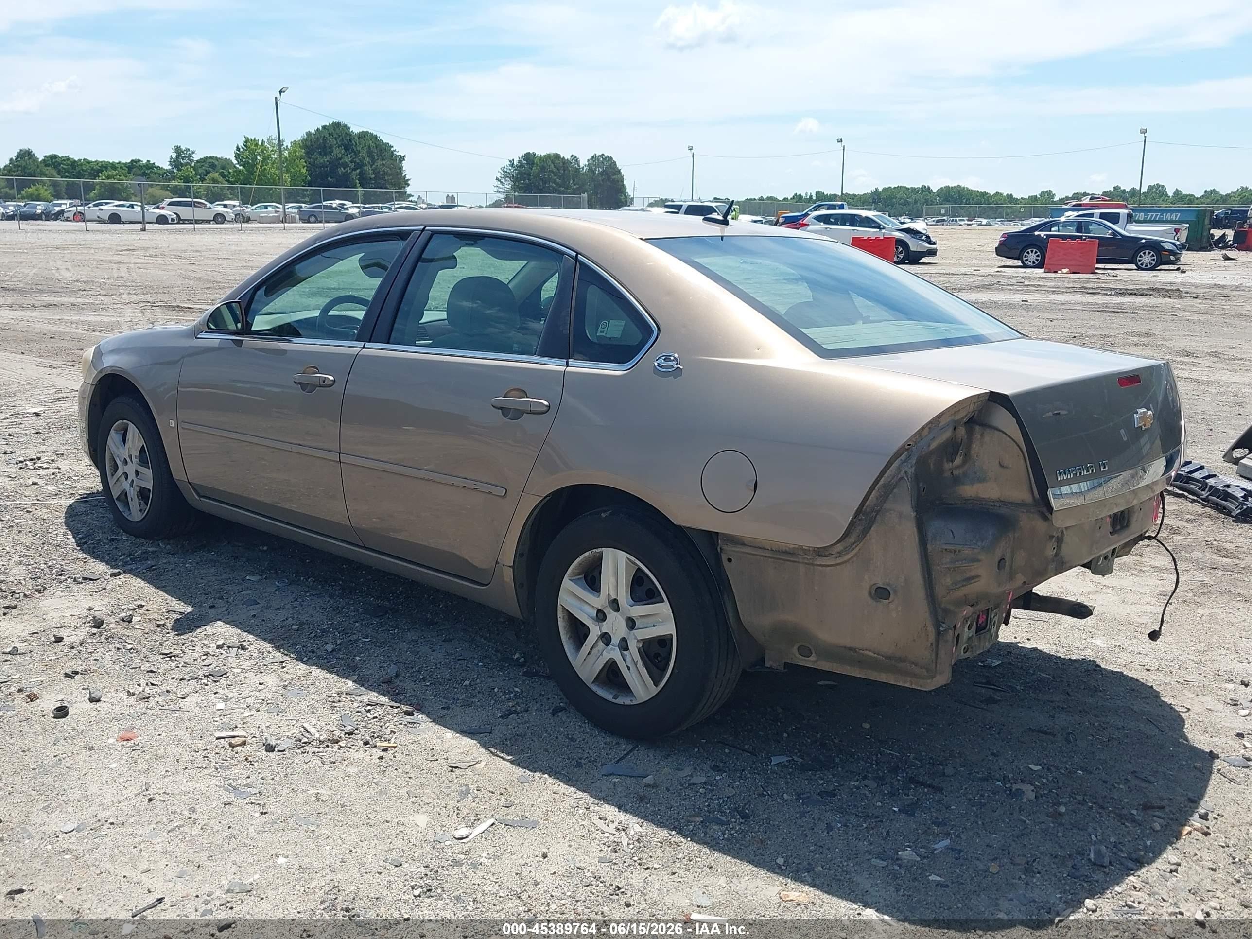 2006 Chevrolet Impala Lt Brown vin: 2G1WT58K369300997