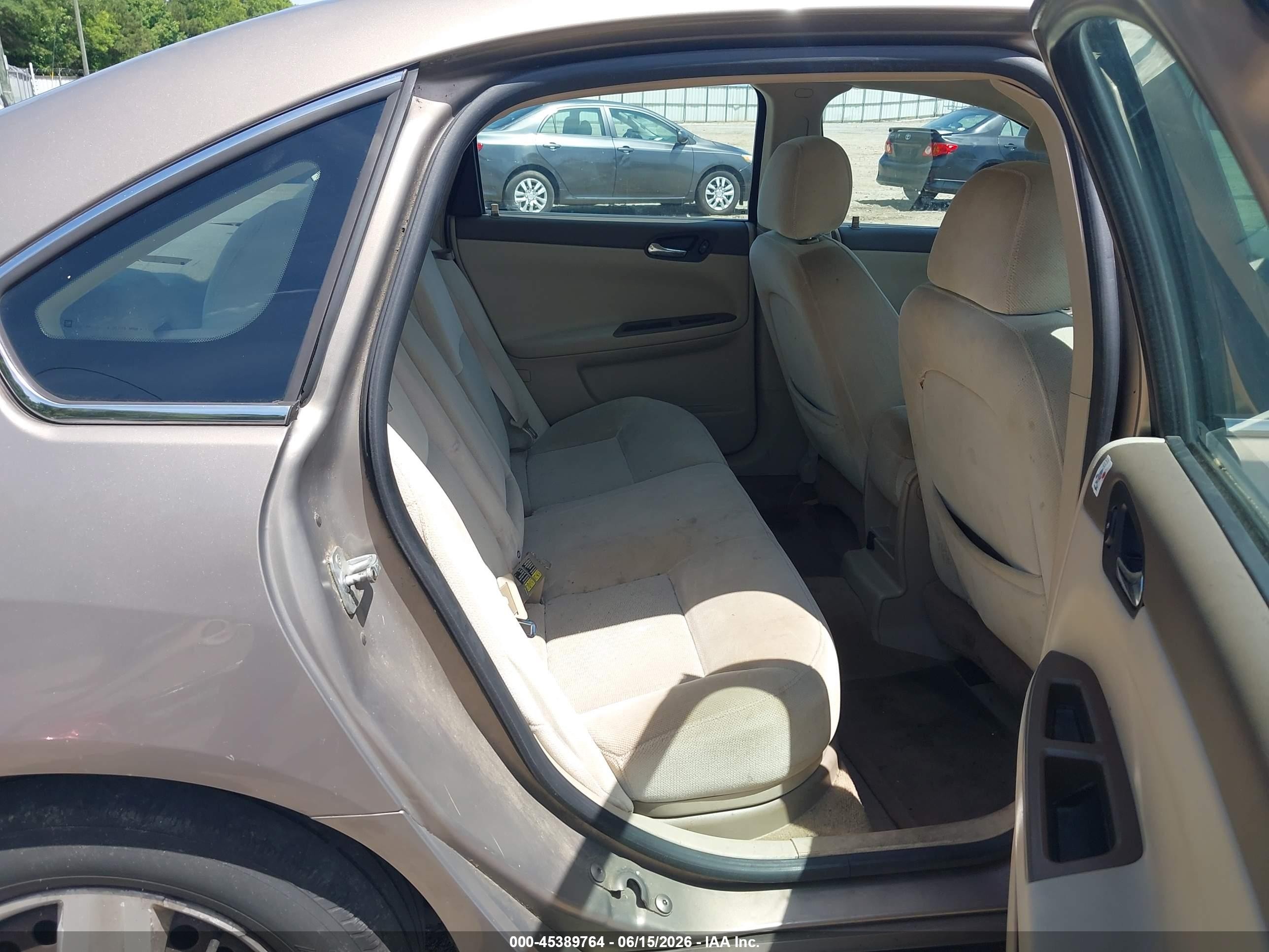 2006 Chevrolet Impala Lt Brown vin: 2G1WT58K369300997