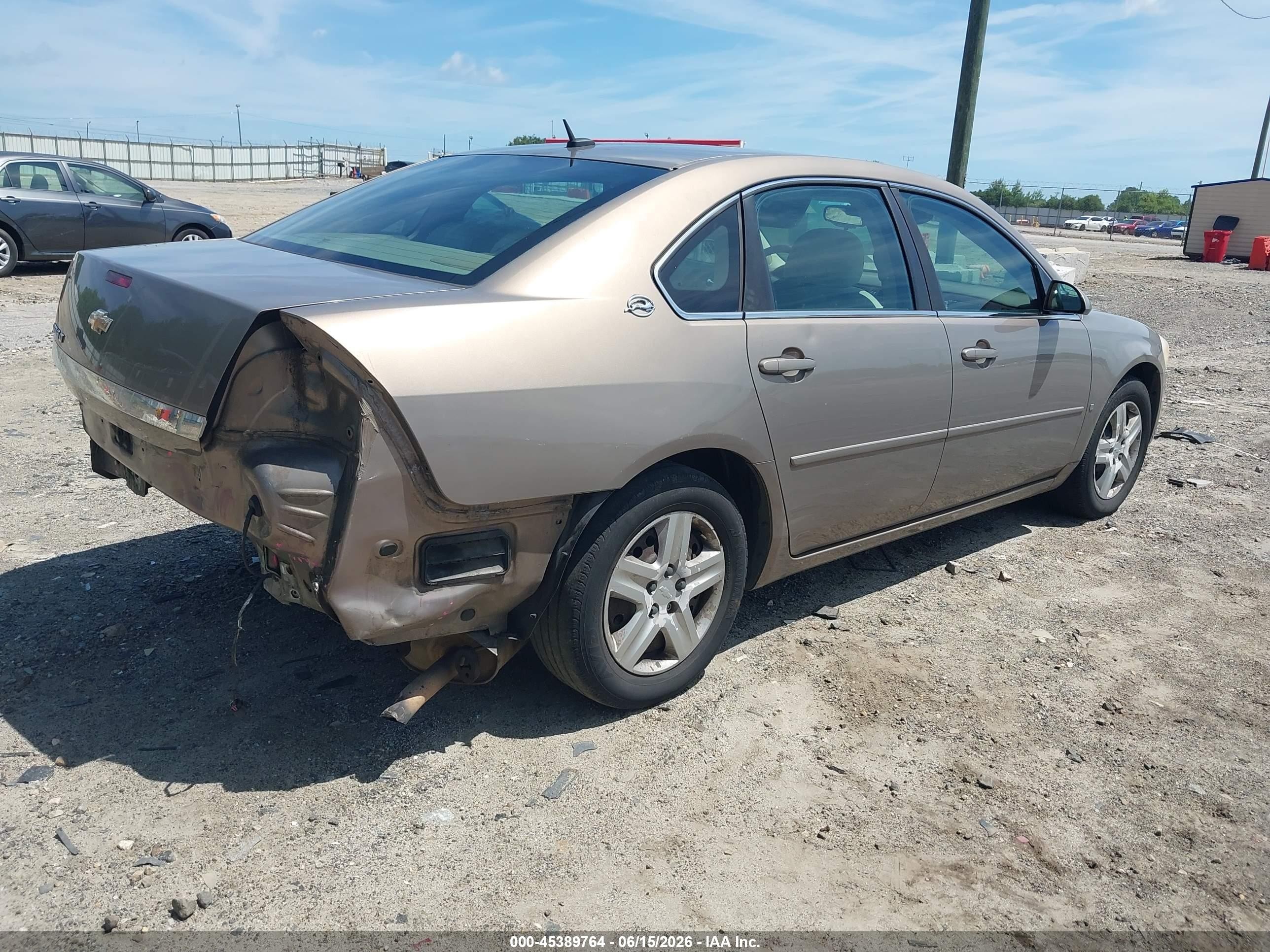 2006 Chevrolet Impala Lt Brown vin: 2G1WT58K369300997