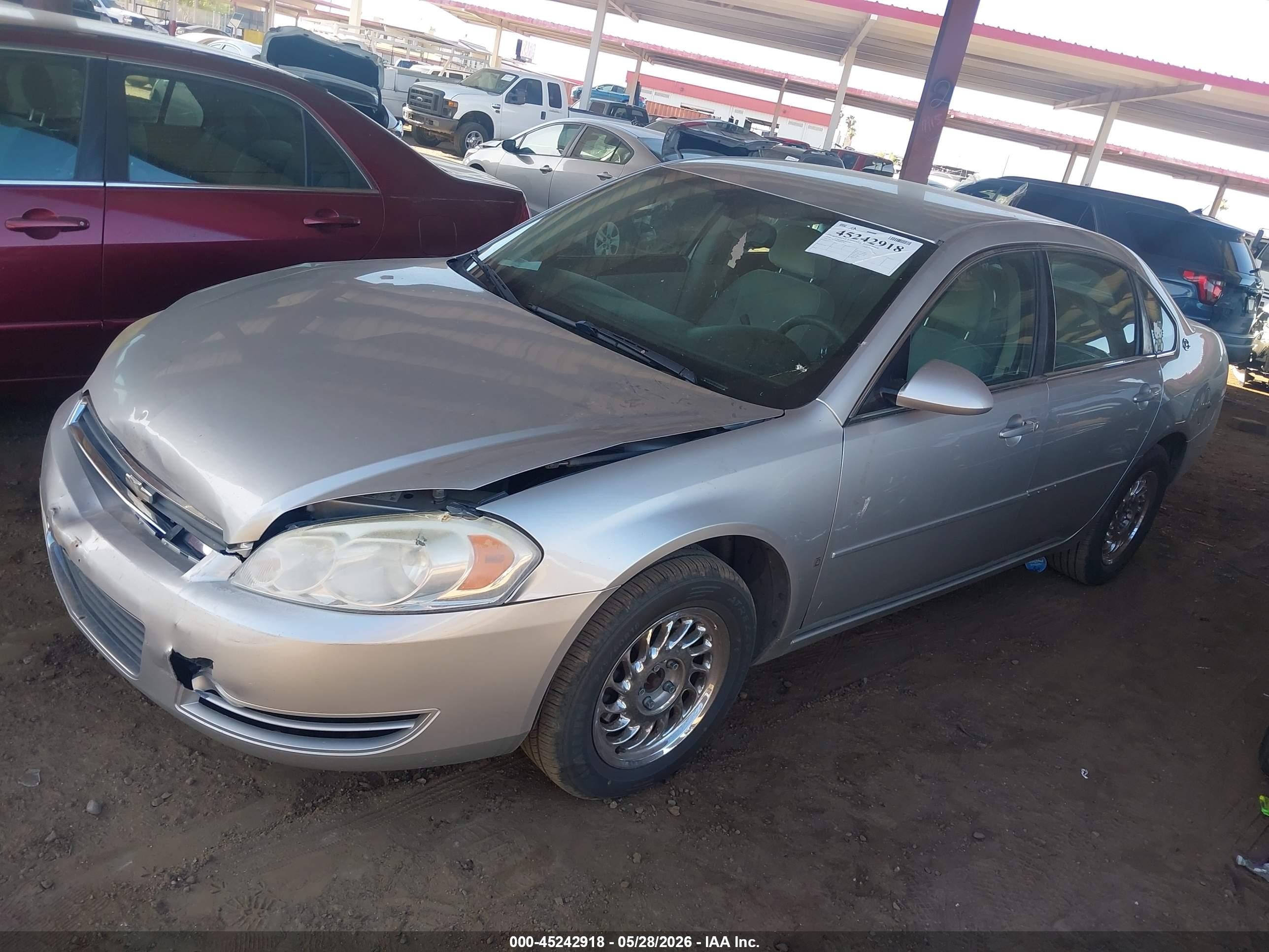 2006 Chevrolet Impala Lt Gray vin: 2G1WT58K369417897