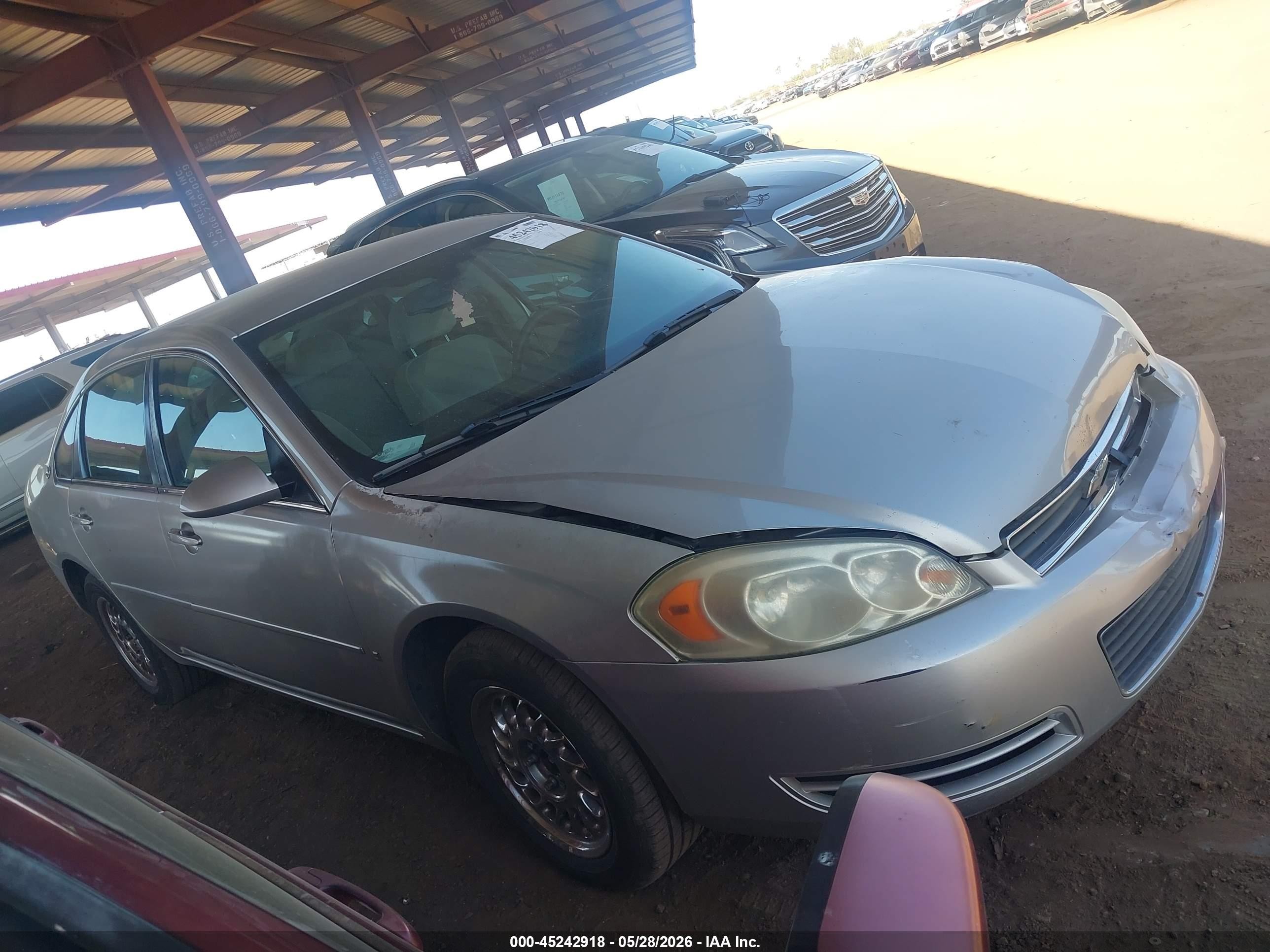 2006 Chevrolet Impala Lt Gray vin: 2G1WT58K369417897