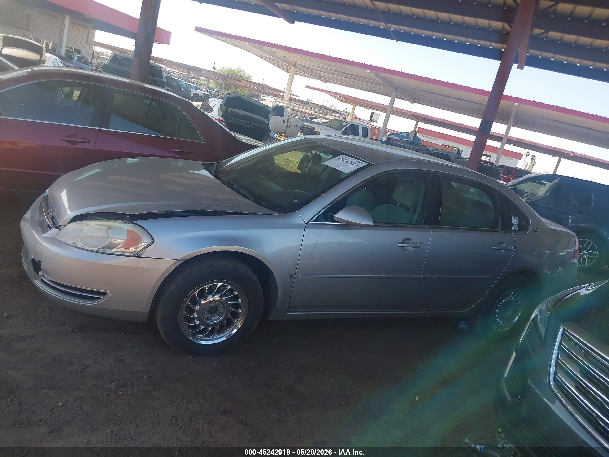 2006 Chevrolet Impala Lt Gray vin: 2G1WT58K369417897