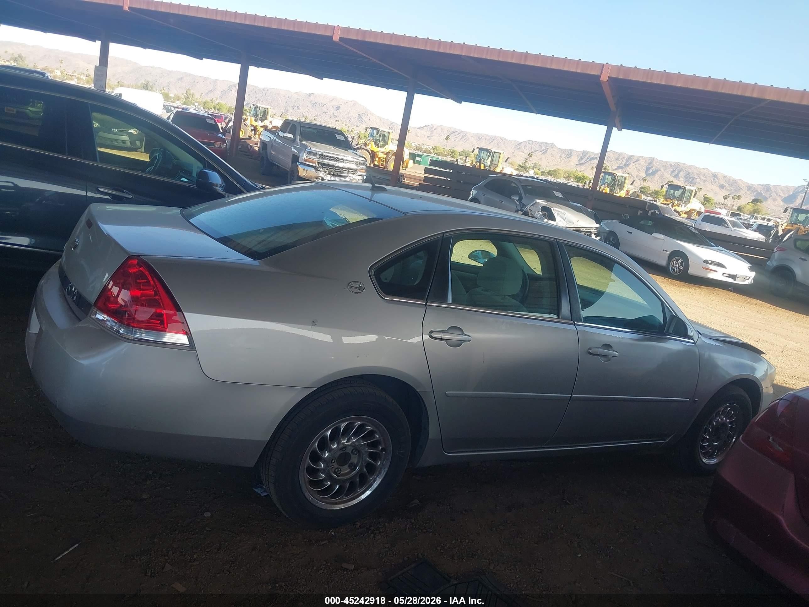 2006 Chevrolet Impala Lt Gray vin: 2G1WT58K369417897
