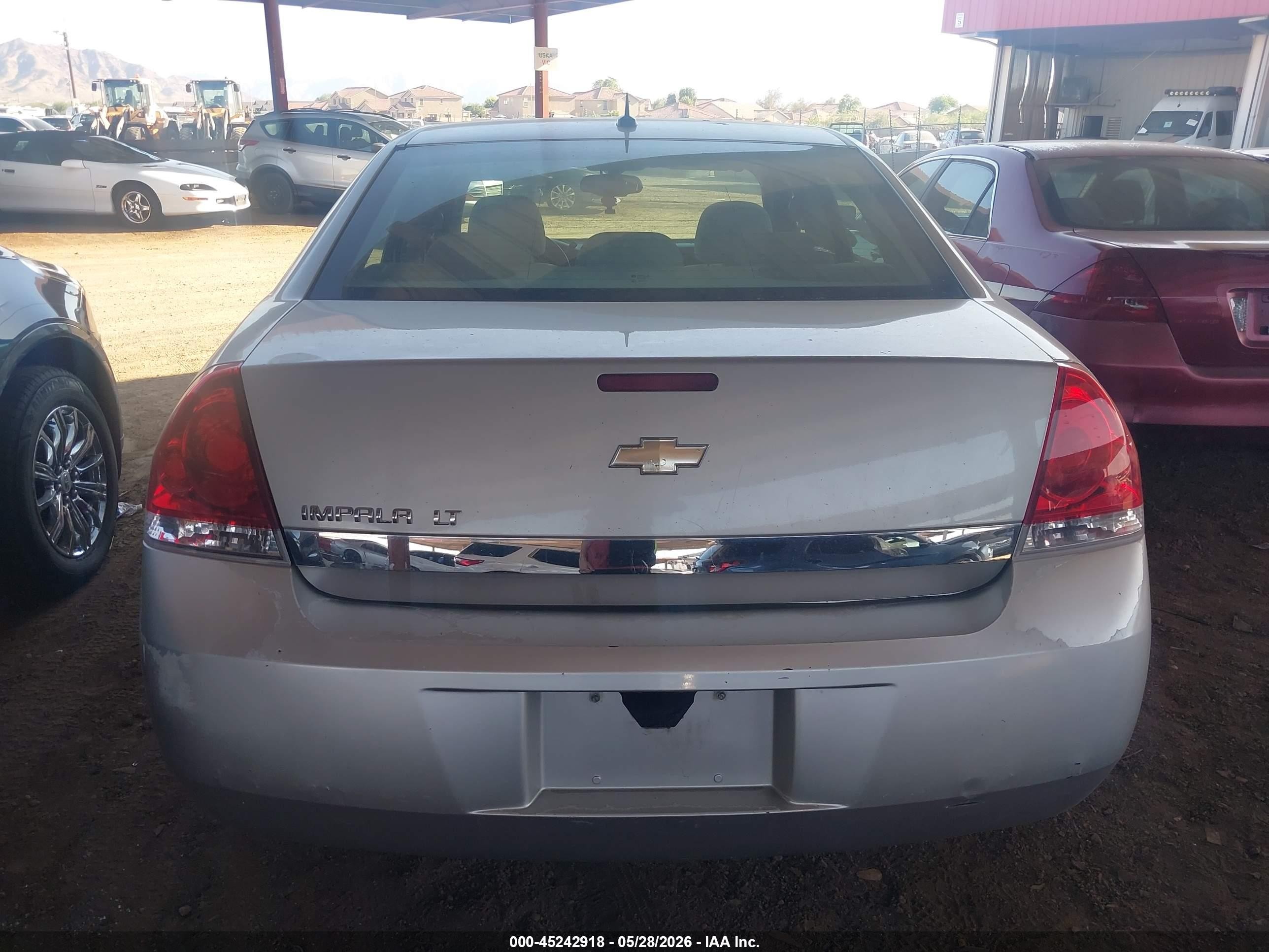 2006 Chevrolet Impala Lt Gray vin: 2G1WT58K369417897