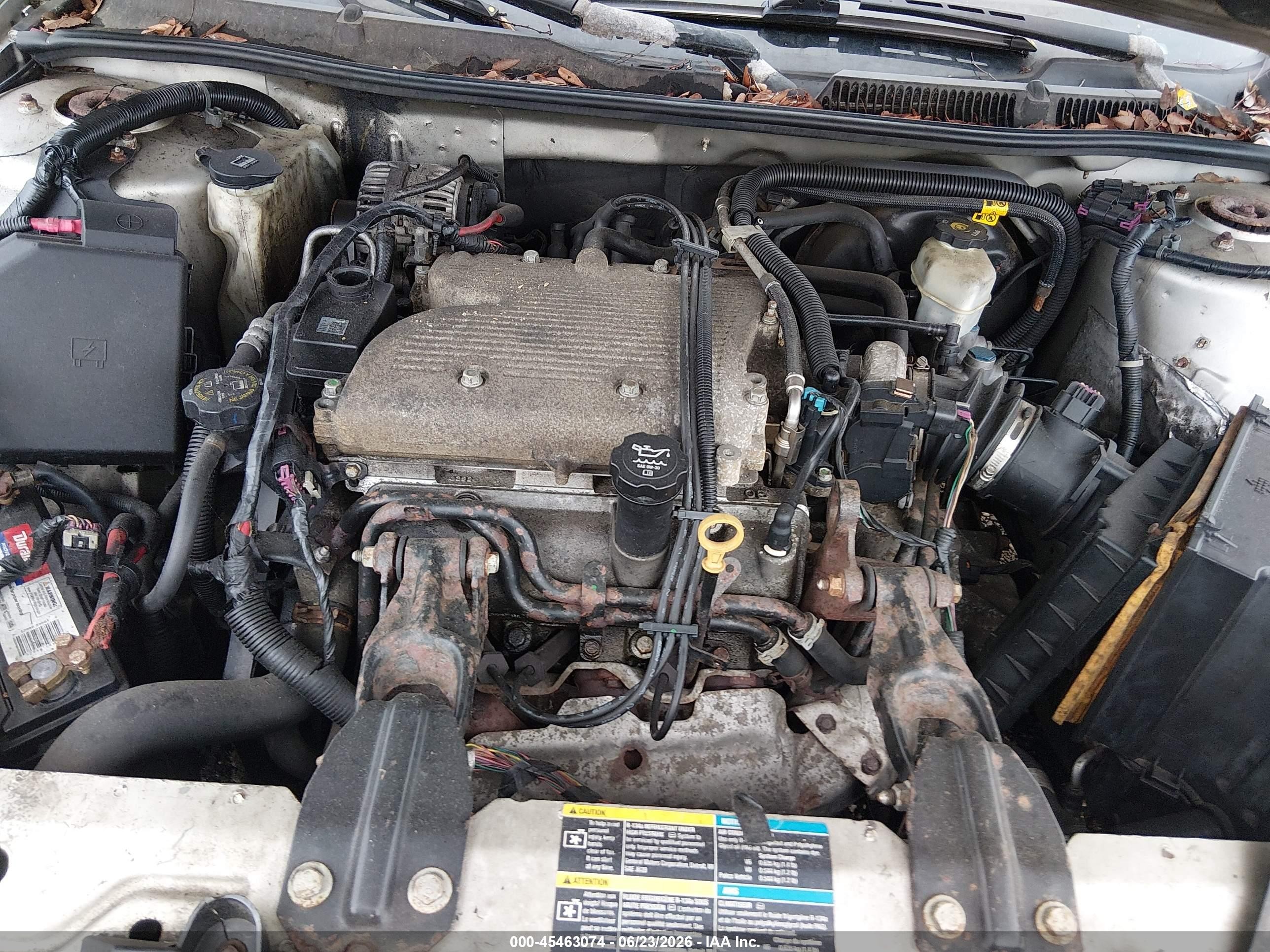 2007 Chevrolet Impala 3.5l Lt Серый vin: 2G1WT58K379229611