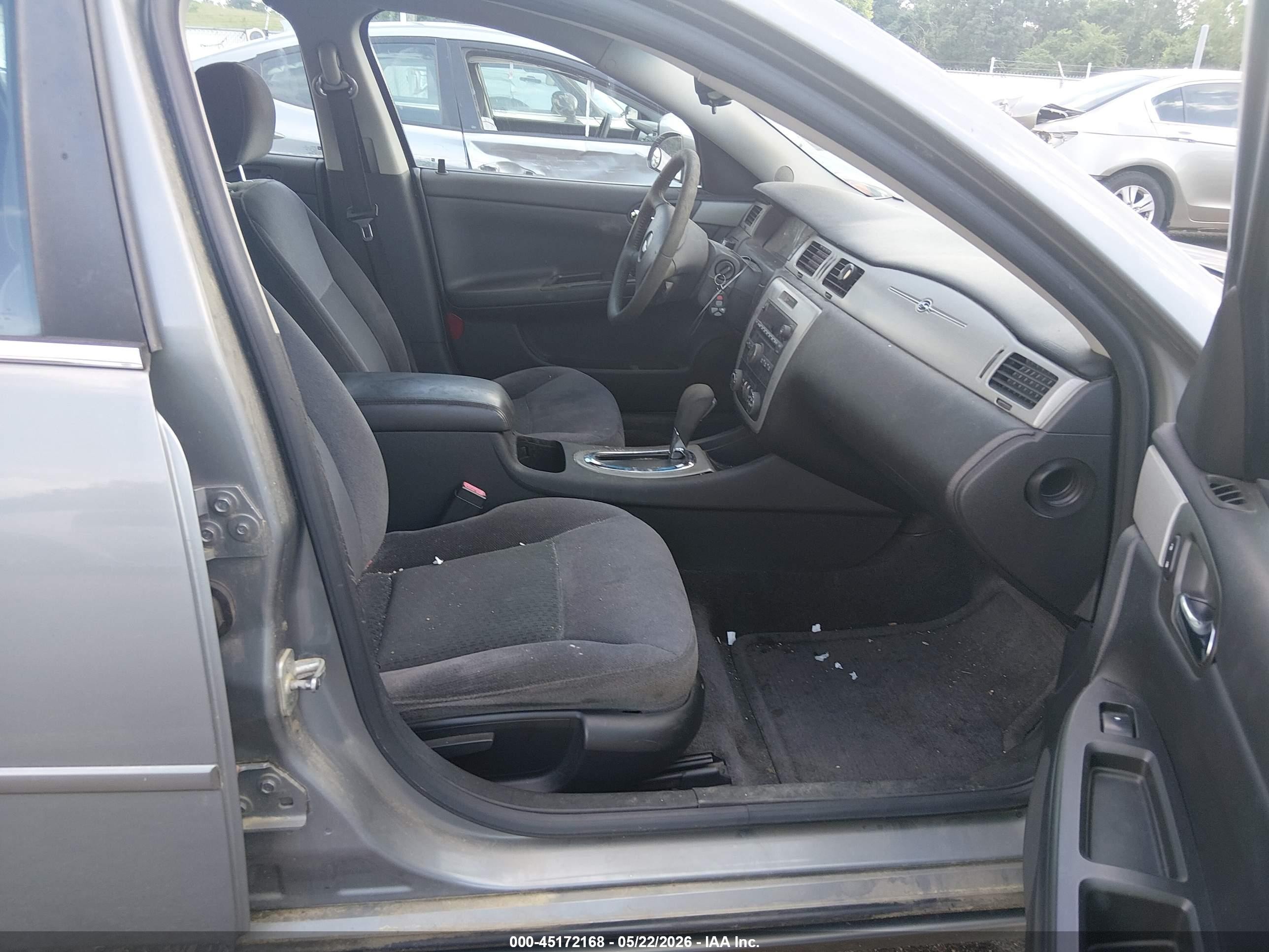 2007 Chevrolet Impala Lt Серый vin: 2G1WT58K379234761