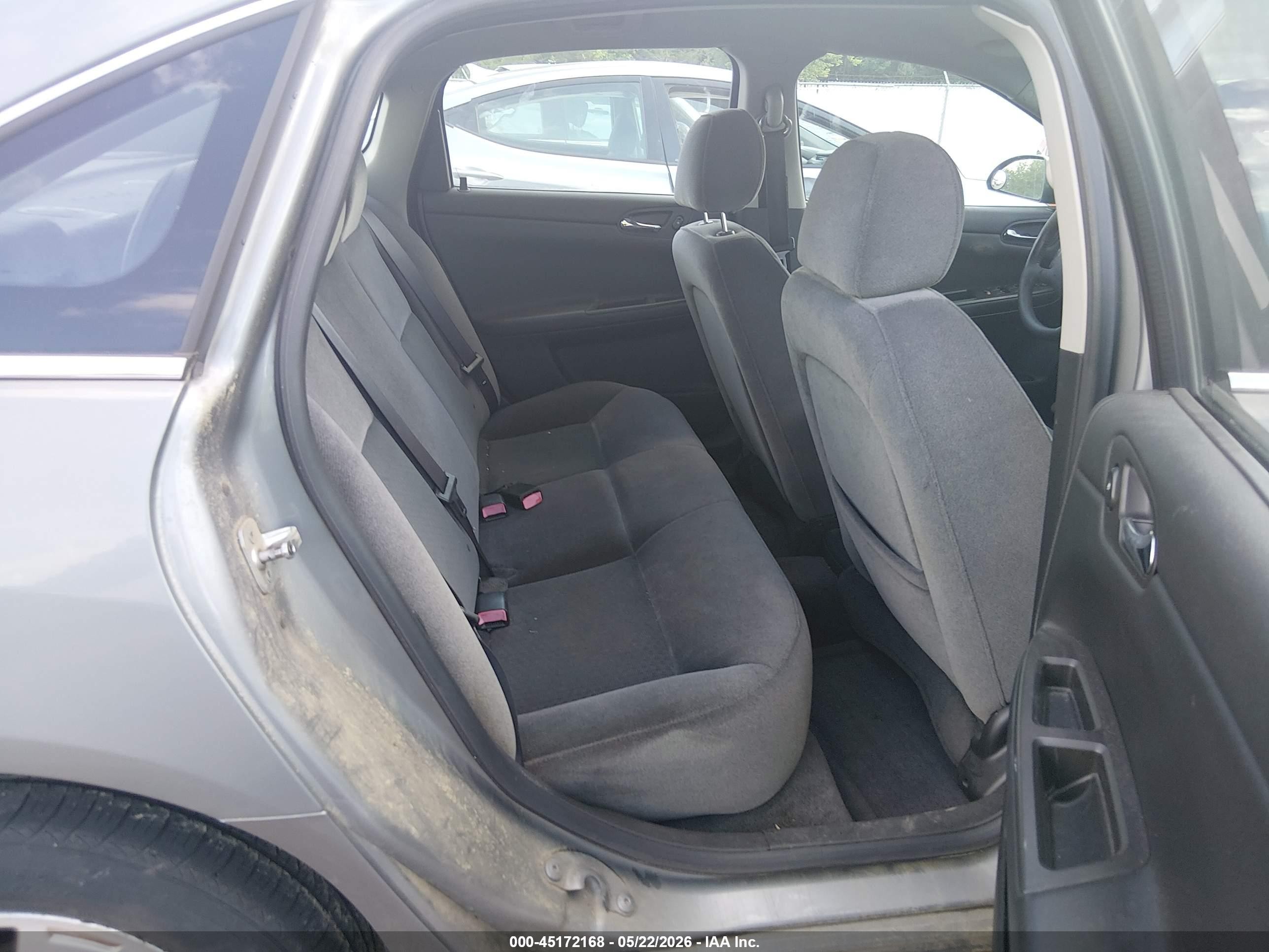 2007 Chevrolet Impala Lt Серый vin: 2G1WT58K379234761