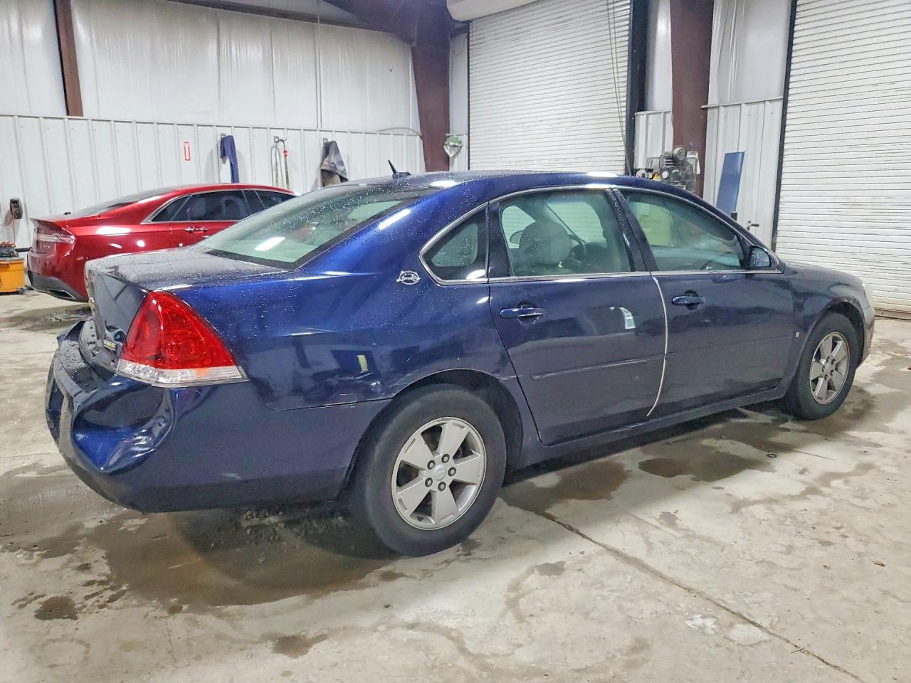 2007 Chevrolet Impala Lt Blue vin: 2G1WT58K379340434