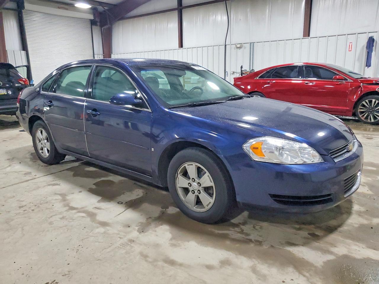 2007 Chevrolet Impala Lt Blue vin: 2G1WT58K379340434