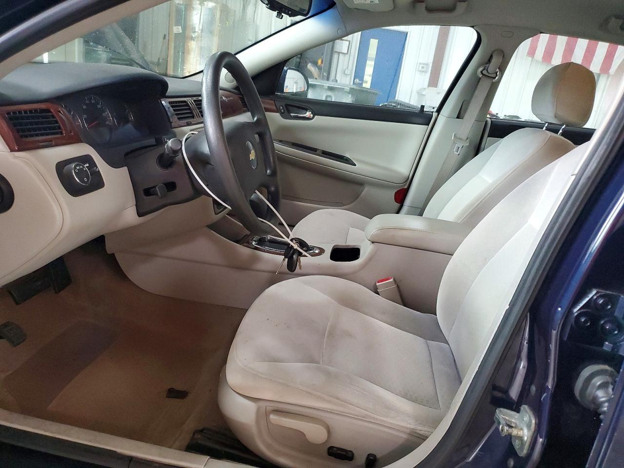 2007 Chevrolet Impala Lt Blue vin: 2G1WT58K379340434