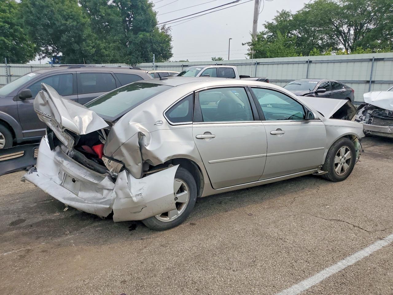 2007 Chevrolet Impala Lt Silver vin: 2G1WT58K379343835