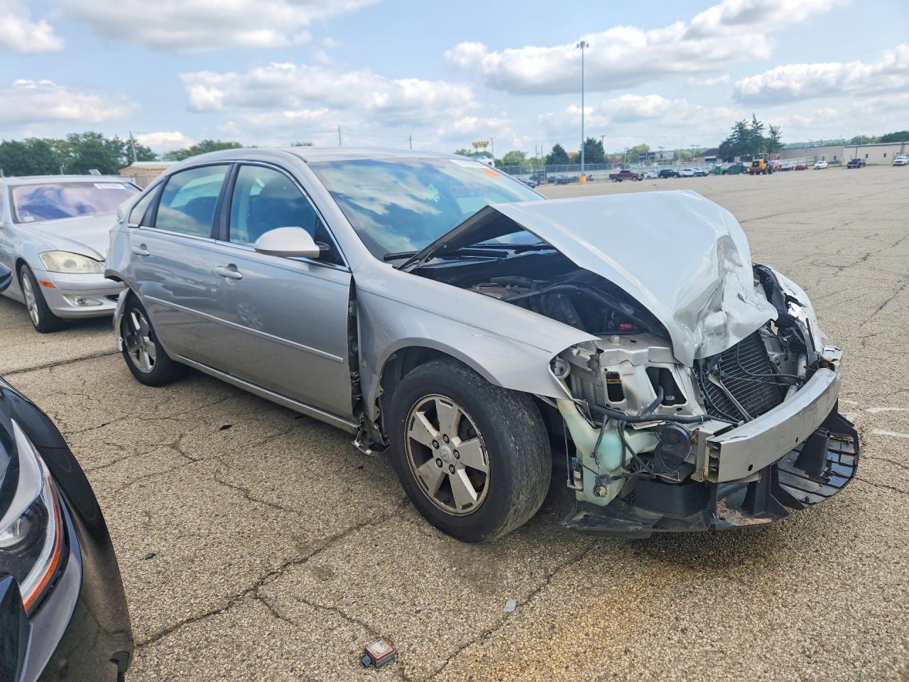 2007 Chevrolet Impala Lt Silver vin: 2G1WT58K379343835