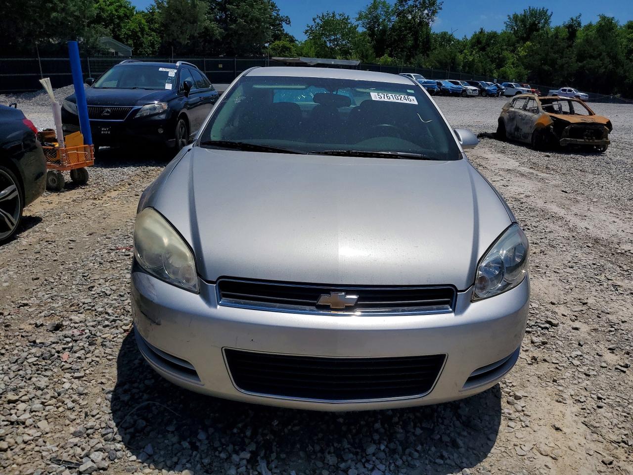 2007 Chevrolet Impala Lt Silver vin: 2G1WT58K379353670