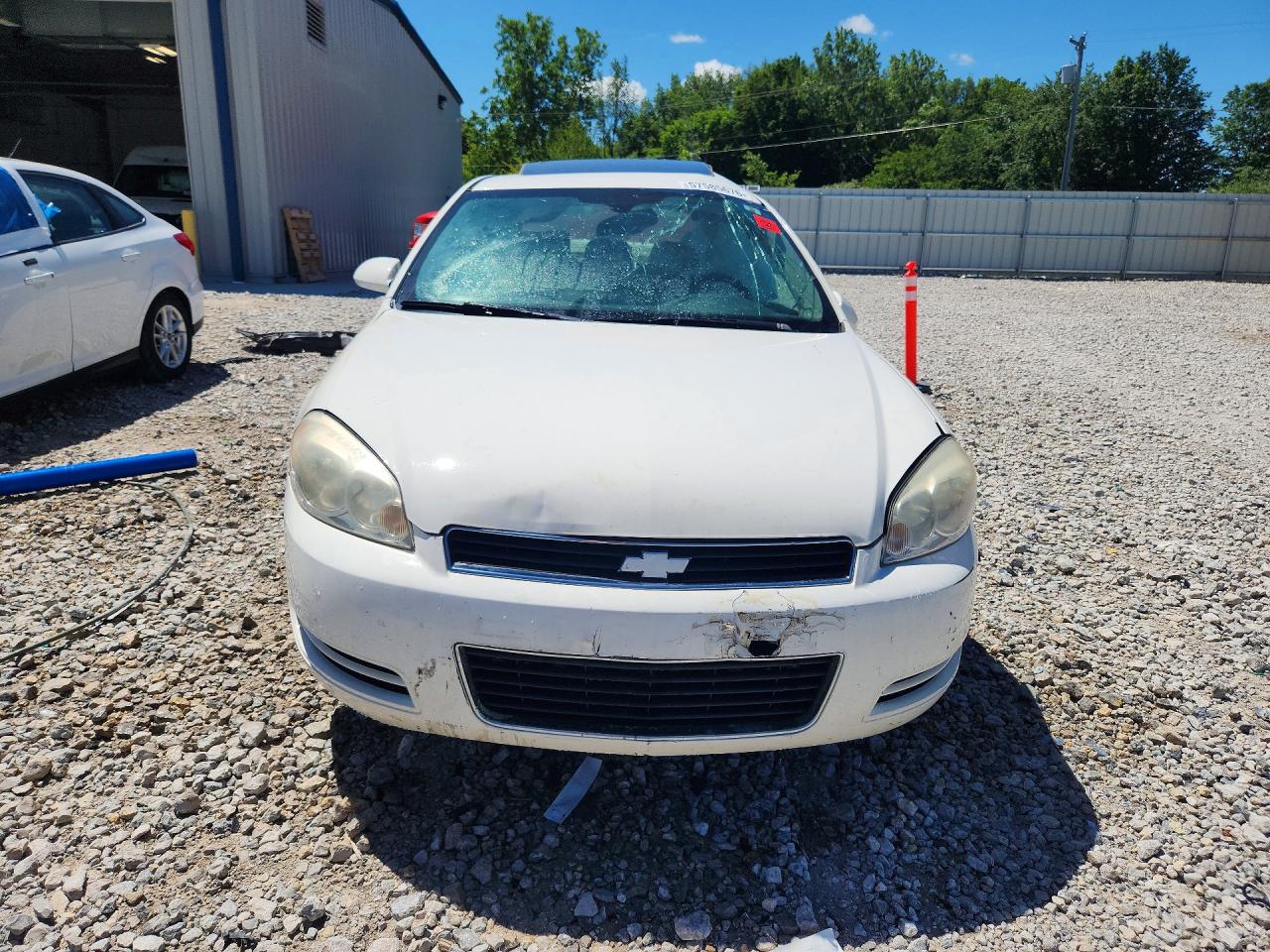 2007 Chevrolet Impala Lt White vin: 2G1WT58K379365608