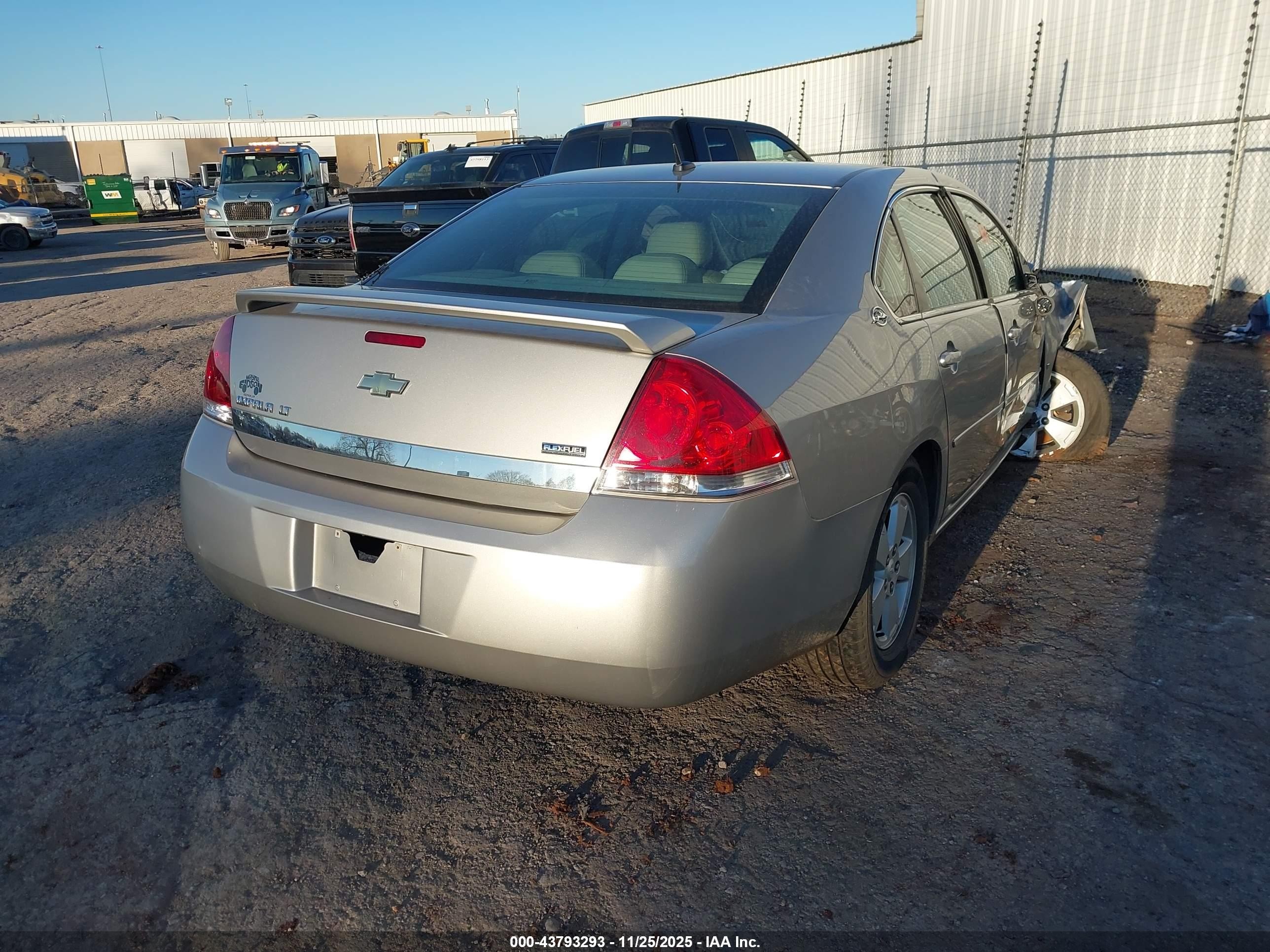 2008 Chevrolet Impala Lt Silver vin: 2G1WT58K389207268
