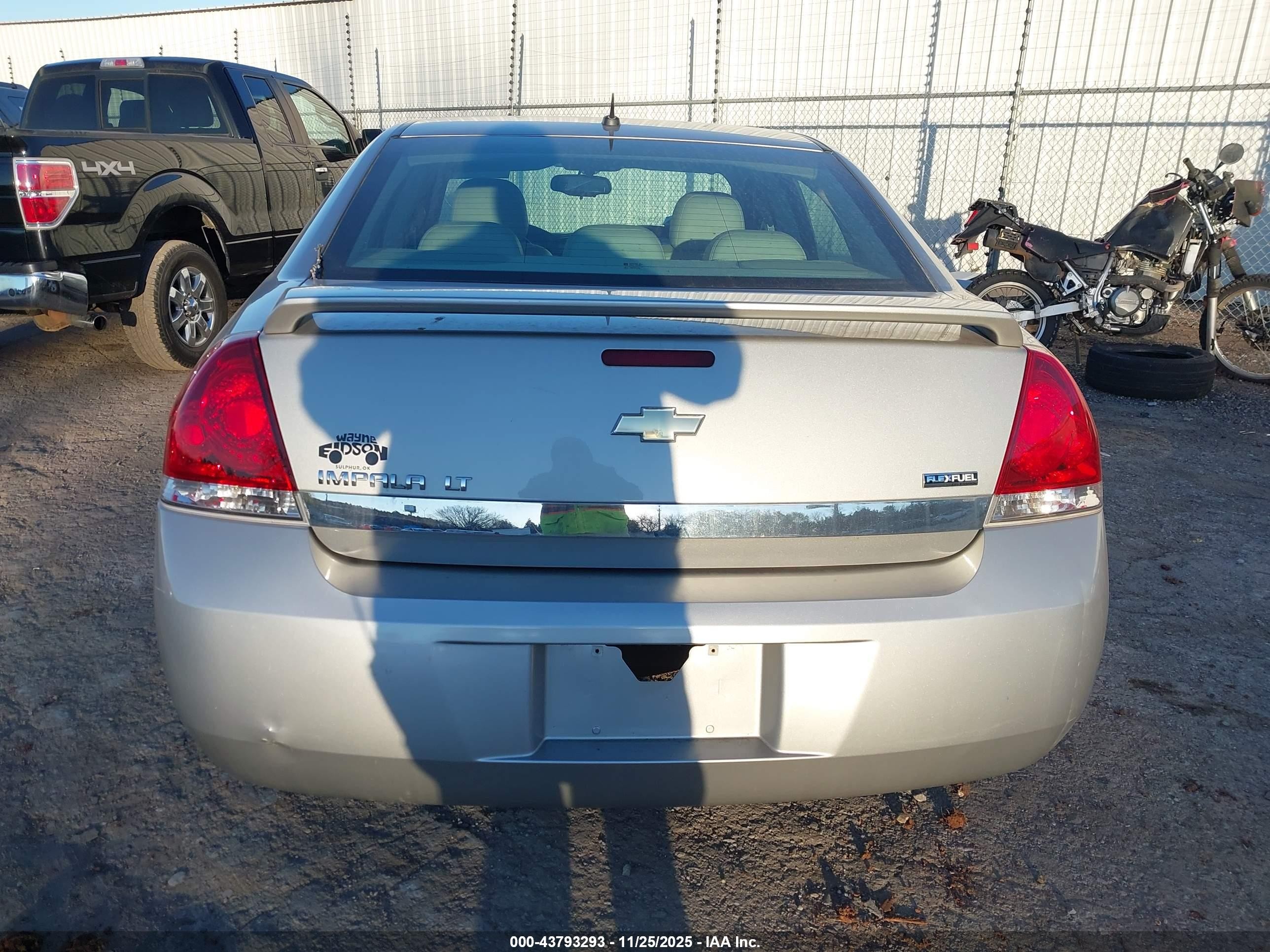 2008 Chevrolet Impala Lt Silver vin: 2G1WT58K389207268