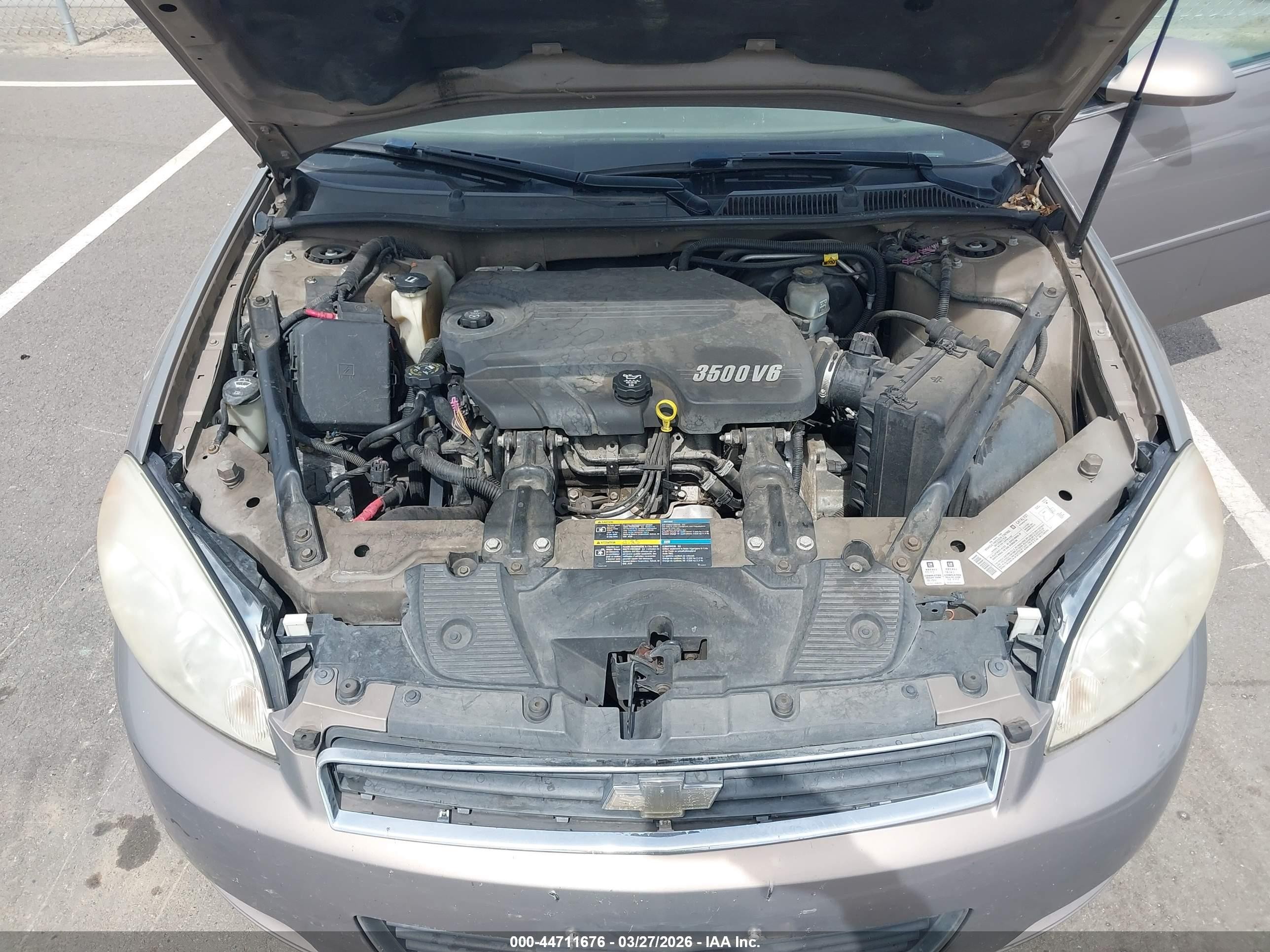 2006 Chevrolet Impala Lt Tan vin: 2G1WT58K469159776