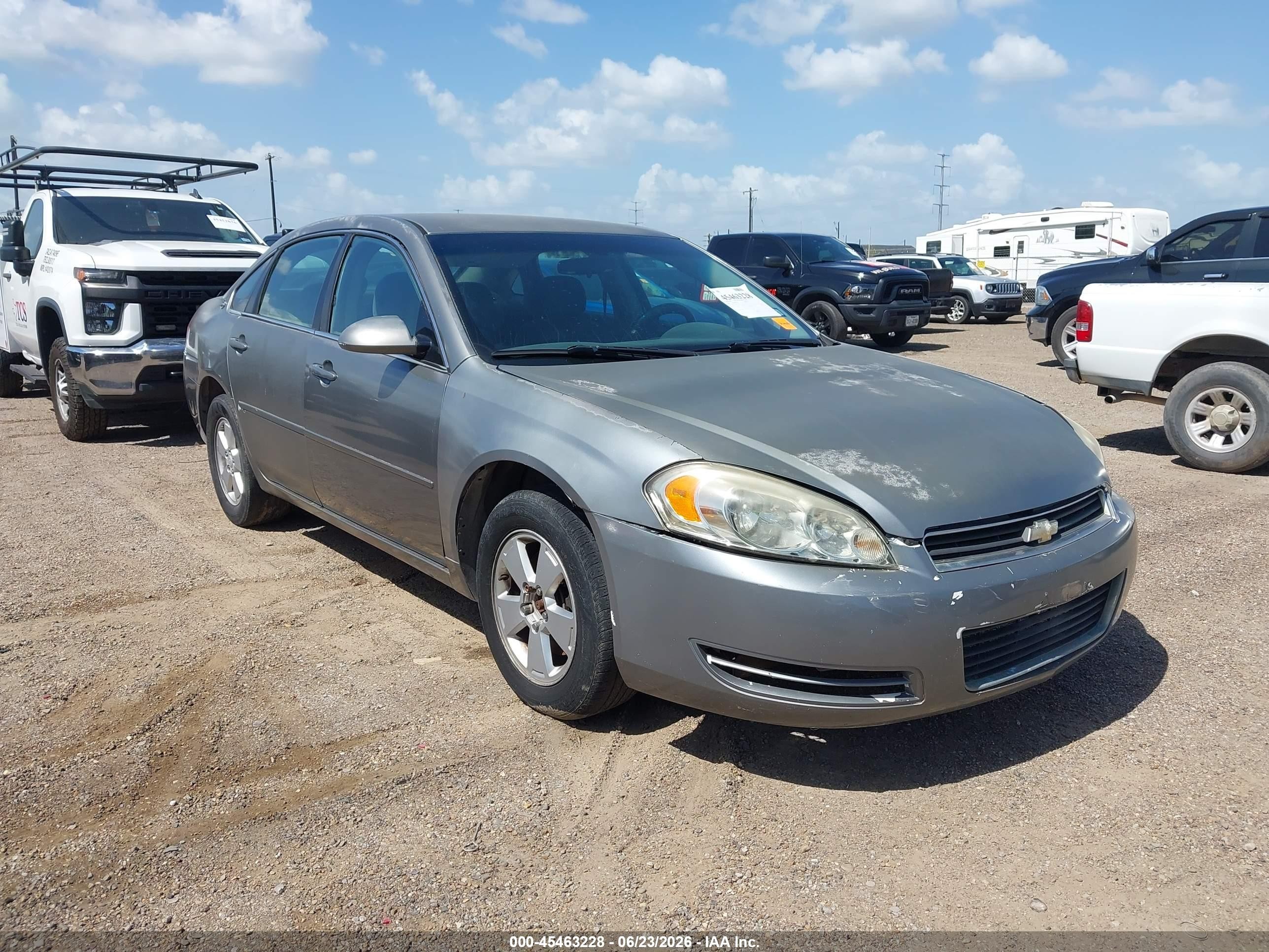 2006 Chevrolet Impala Lt Gray vin: 2G1WT58K469164735