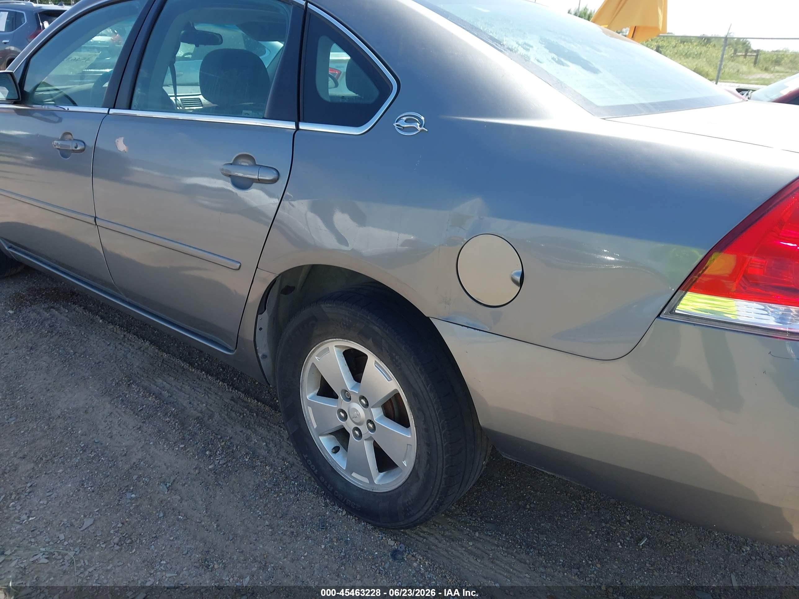 2006 Chevrolet Impala Lt Gray vin: 2G1WT58K469164735