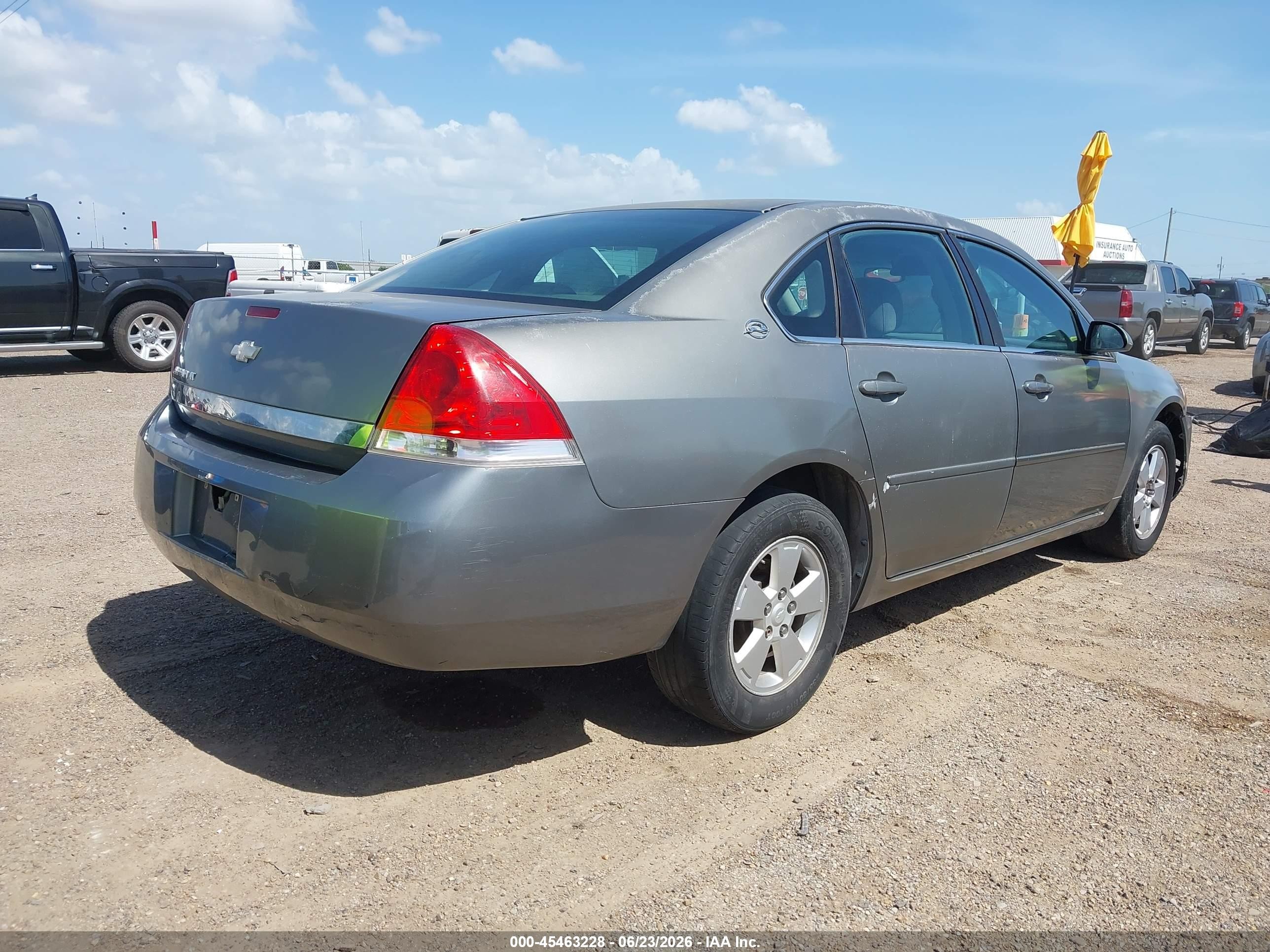 2006 Chevrolet Impala Lt Gray vin: 2G1WT58K469164735