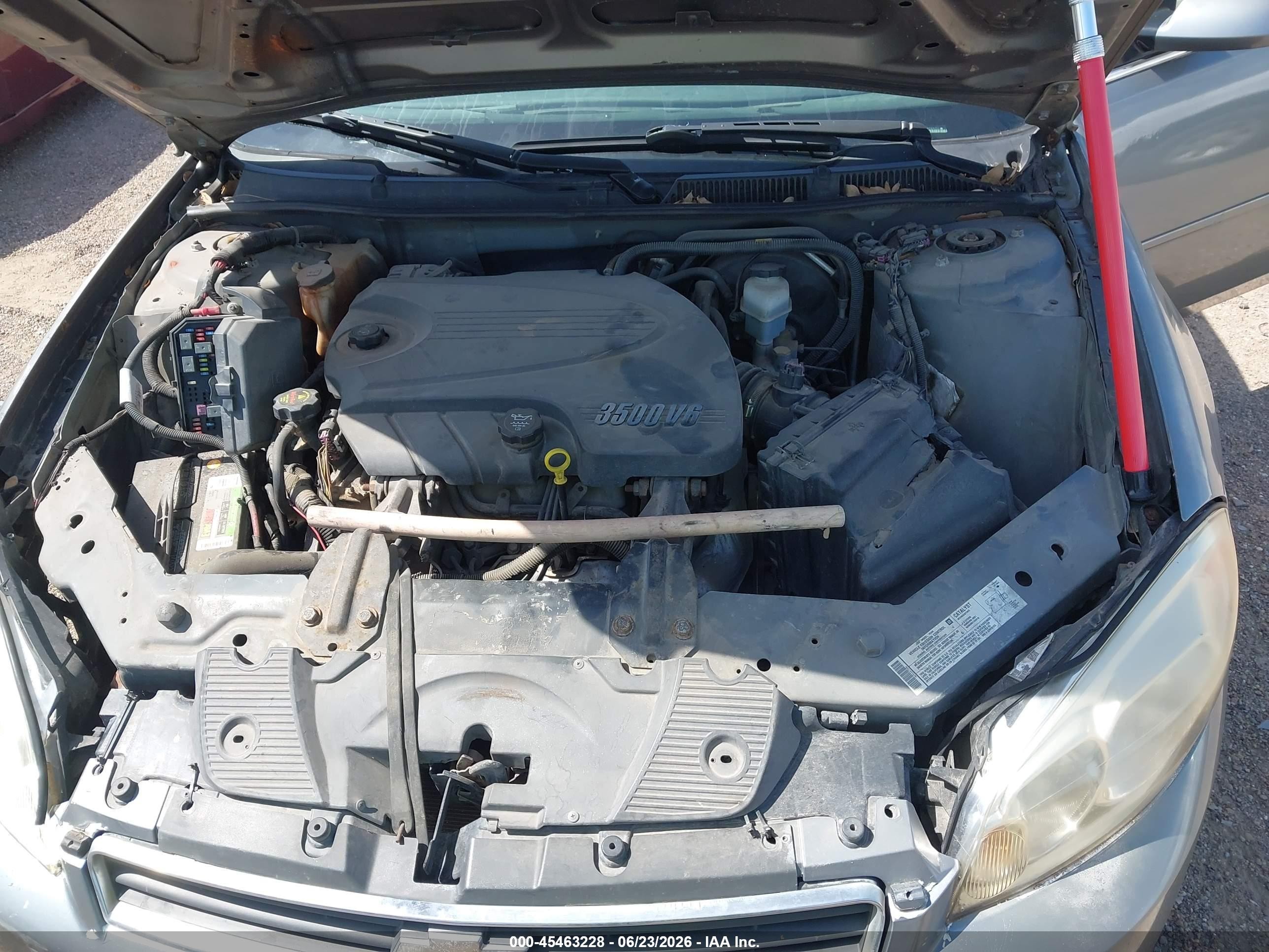 2006 Chevrolet Impala Lt Gray vin: 2G1WT58K469164735