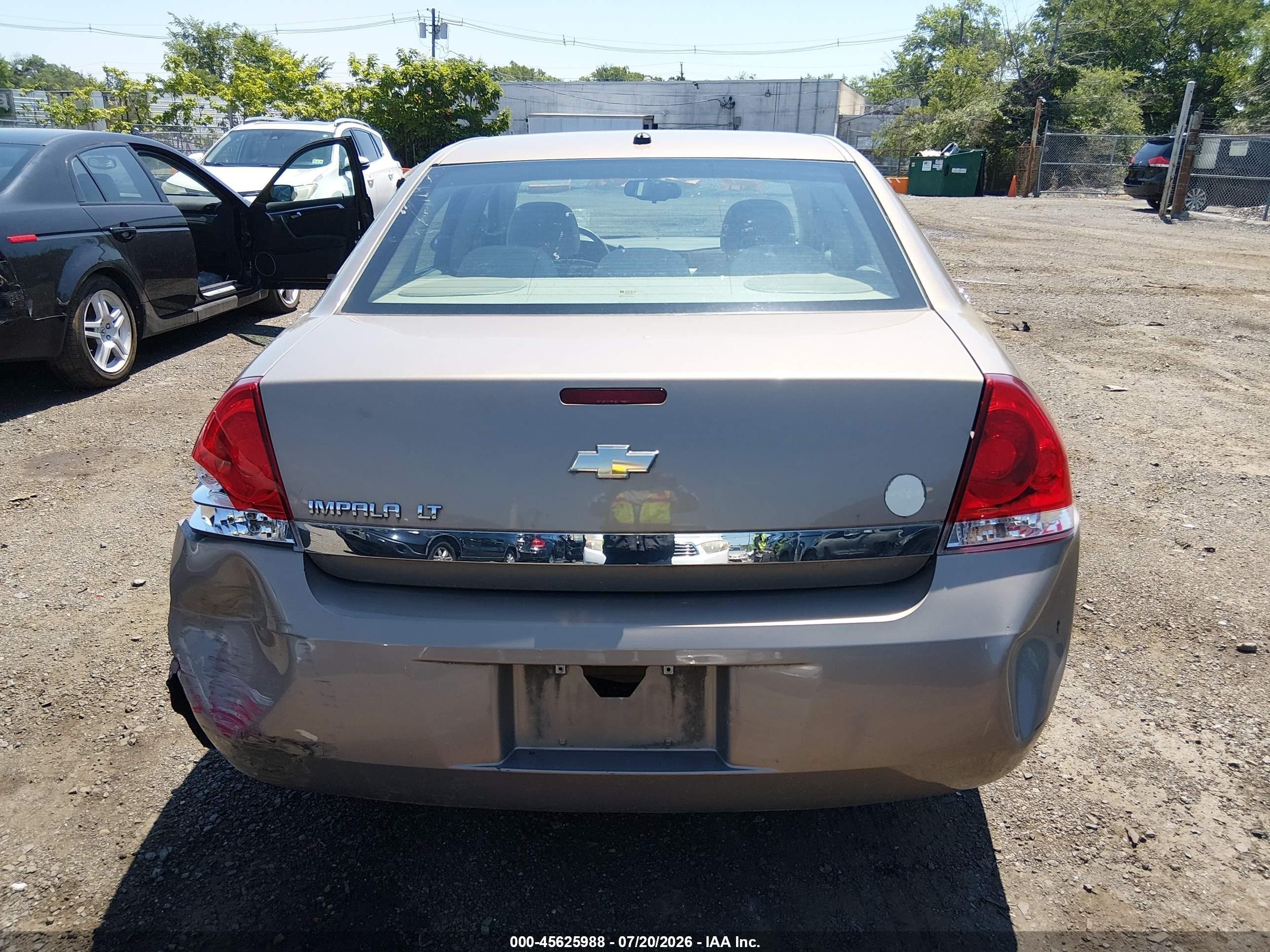 2006 Chevrolet Impala Lt Beige vin: 2G1WT58K469279903