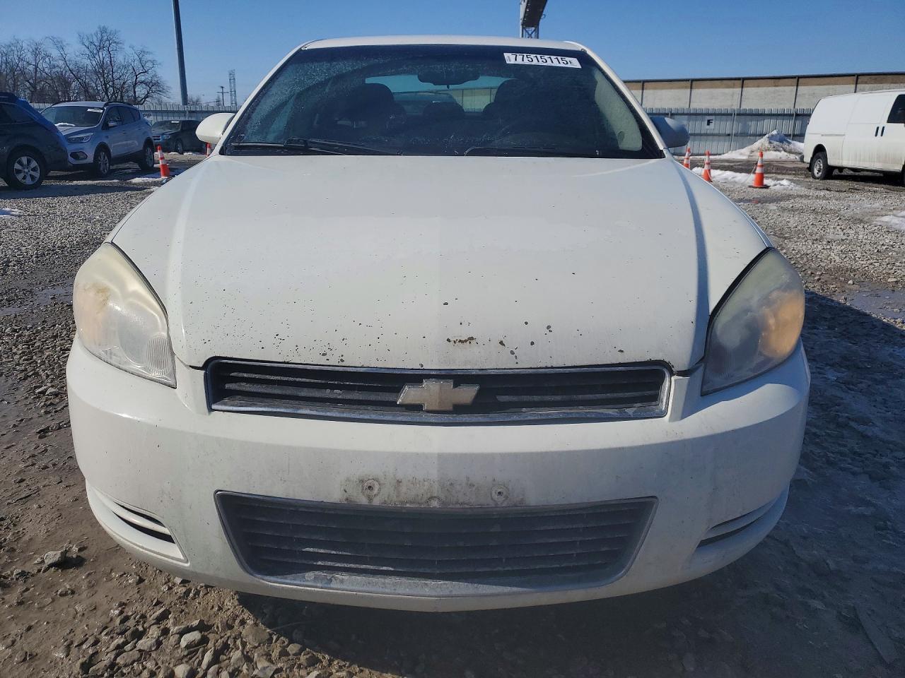 2007 Chevrolet Impala Lt White vin: 2G1WT58K479151226