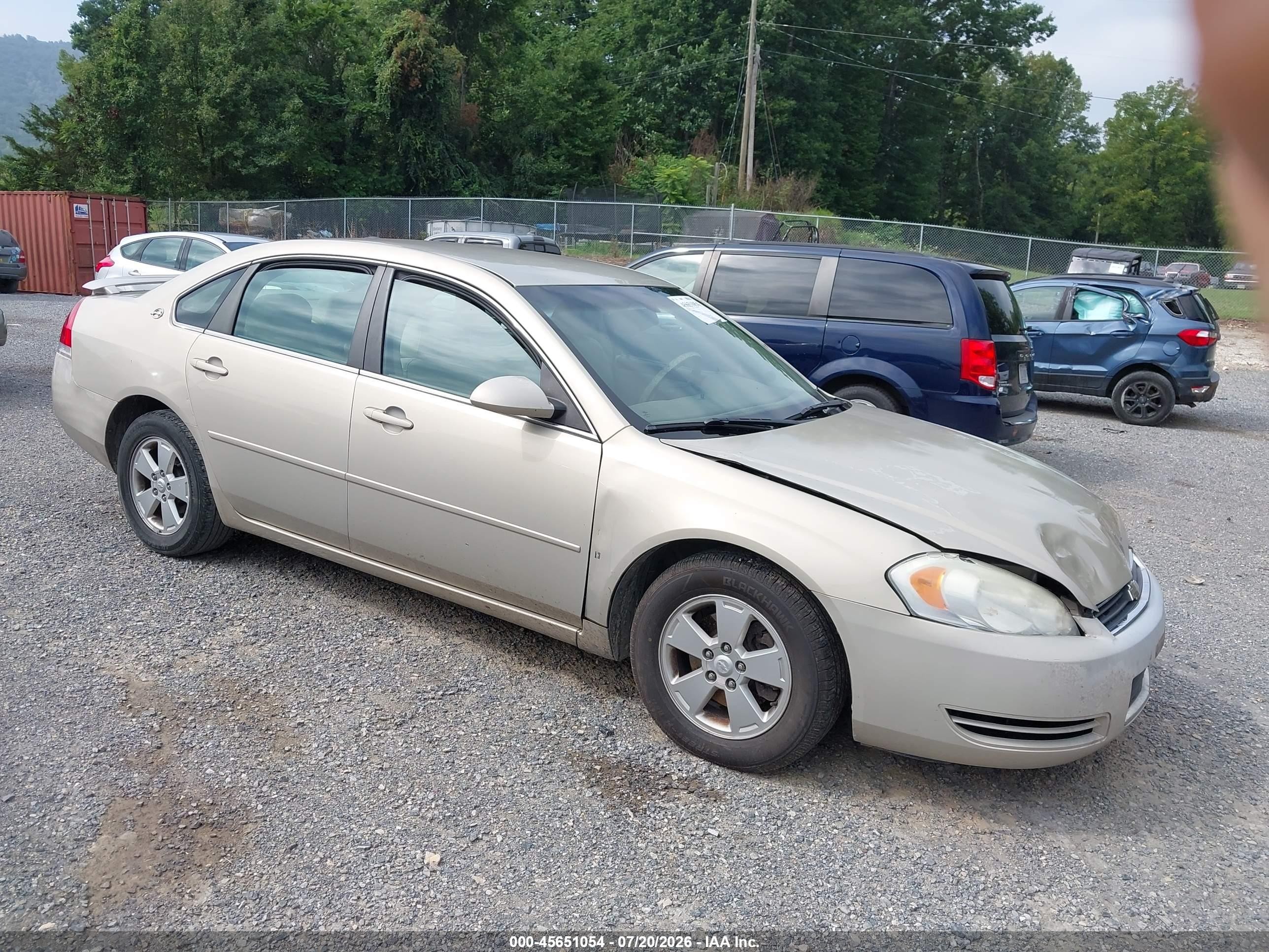 2008 Chevrolet Impala Lt White vin: 2G1WT58K481322864