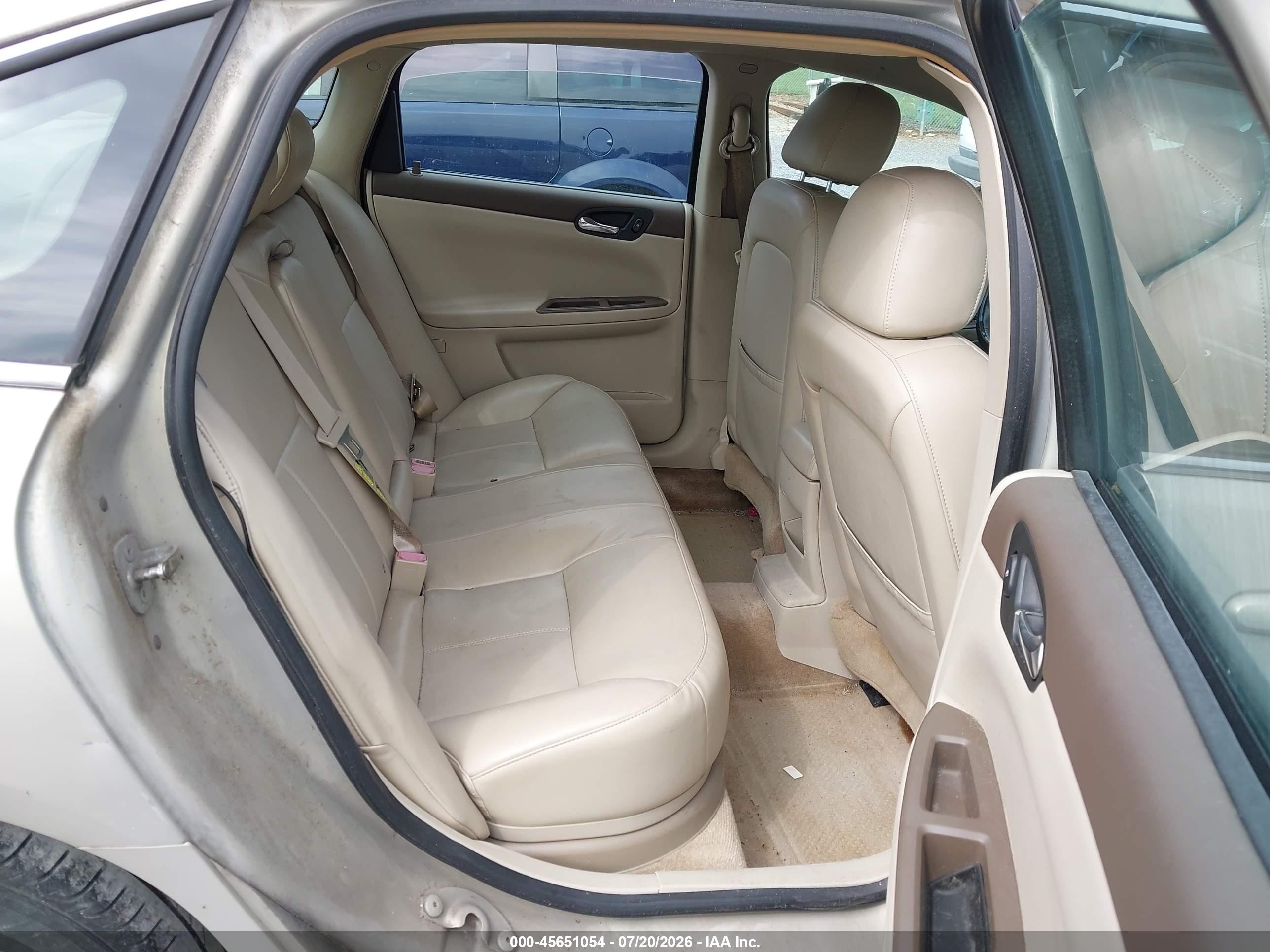 2008 Chevrolet Impala Lt White vin: 2G1WT58K481322864