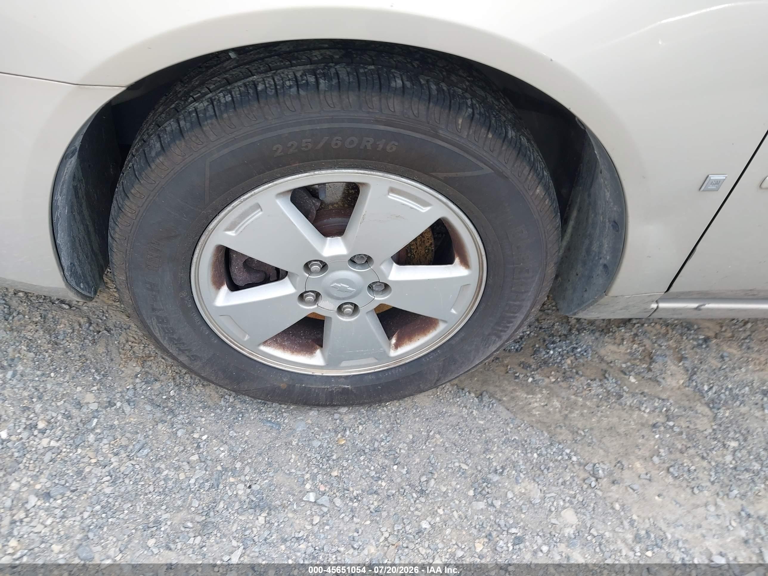2008 Chevrolet Impala Lt White vin: 2G1WT58K481322864