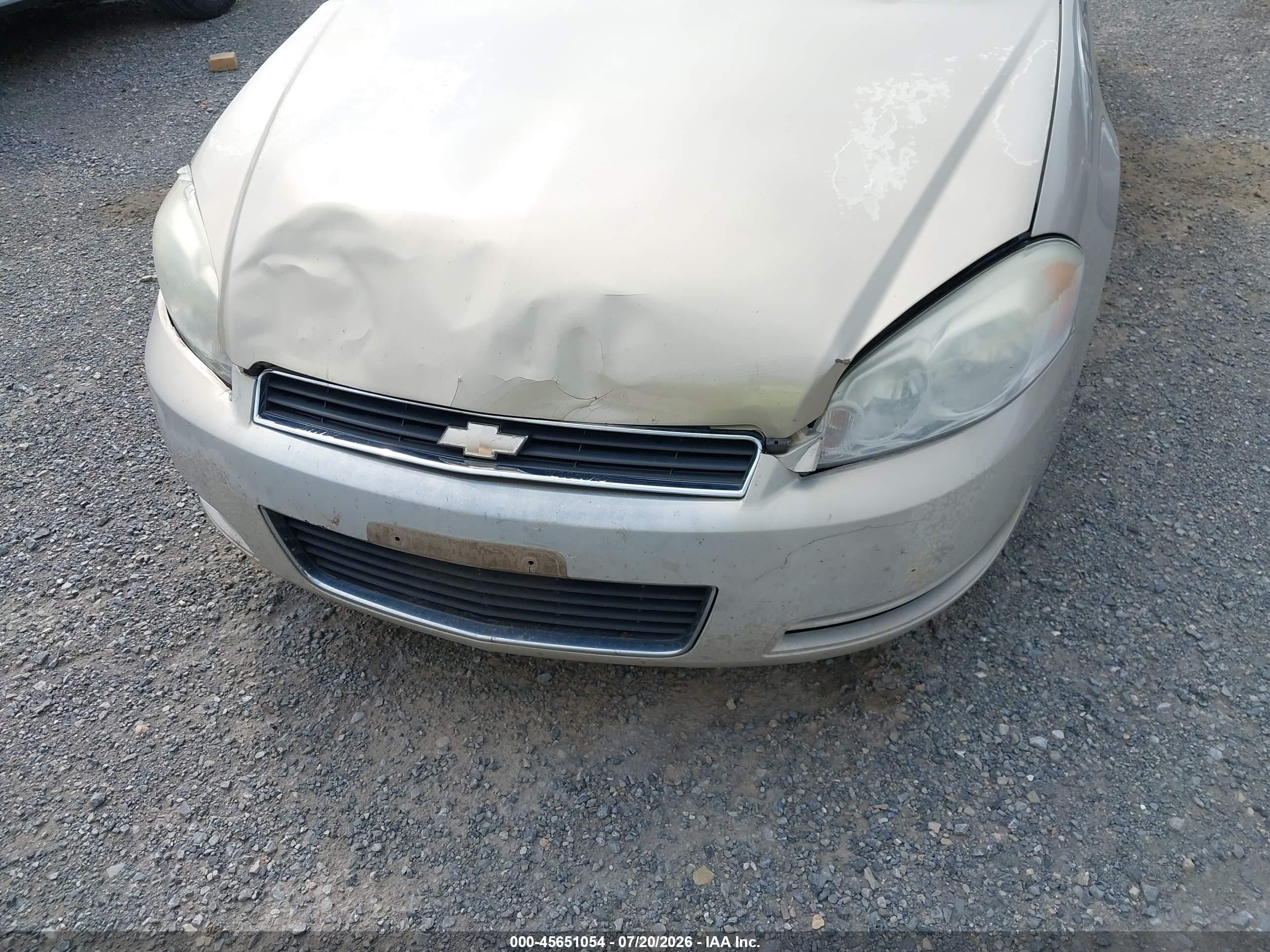 2008 Chevrolet Impala Lt White vin: 2G1WT58K481322864