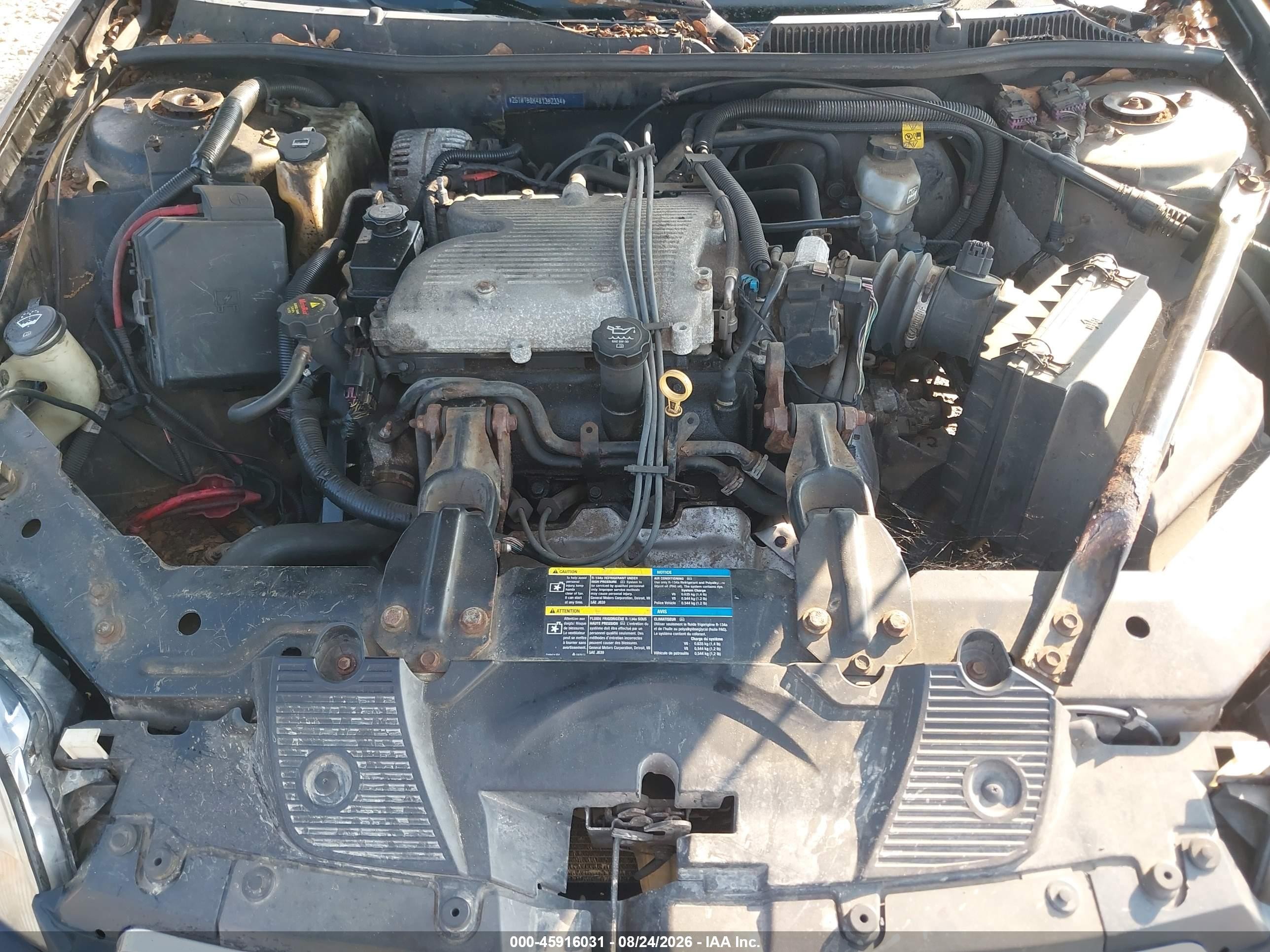 2008 Chevrolet Impala Lt Black vin: 2G1WT58K481352334