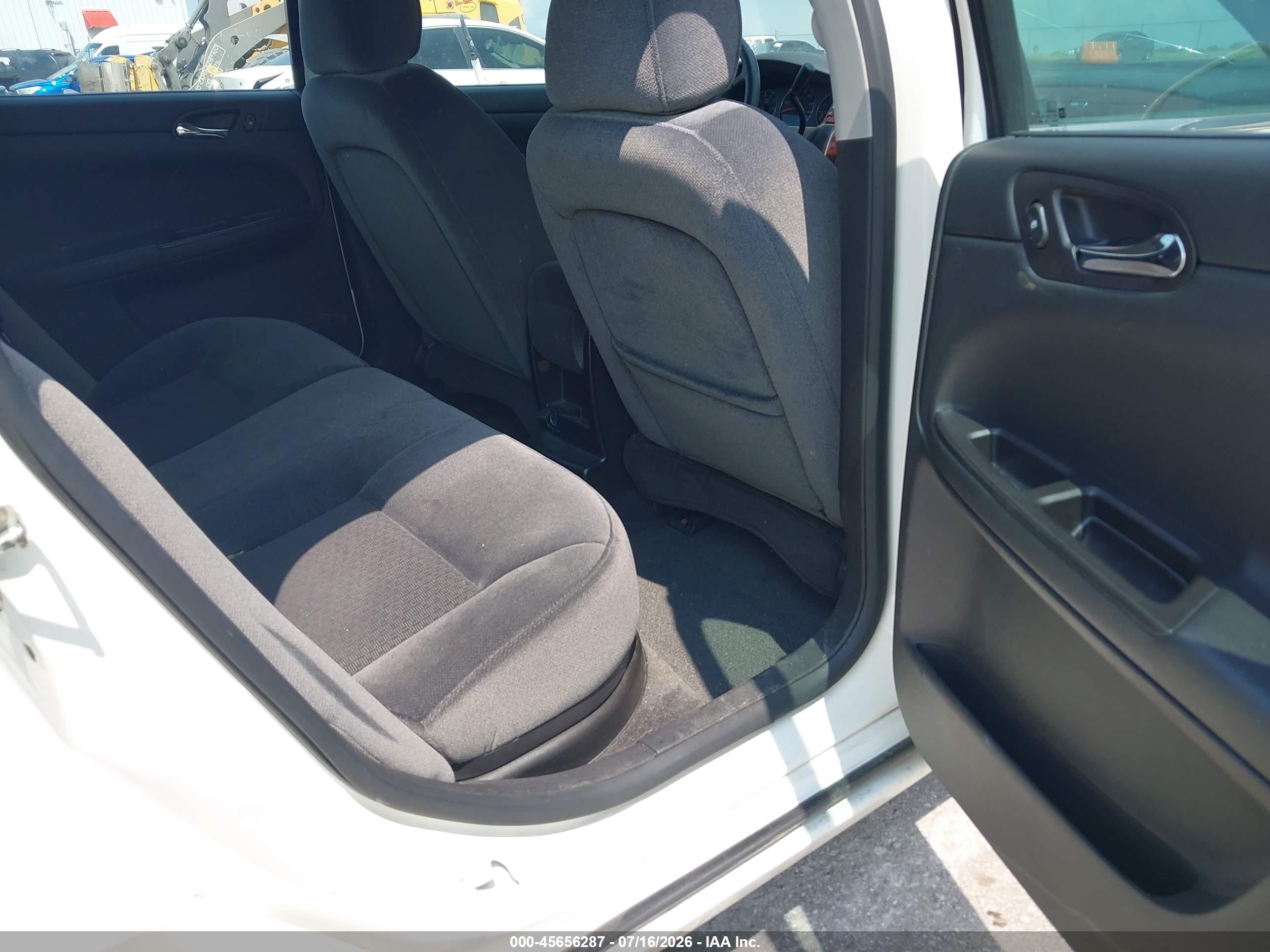 2008 Chevrolet Impala Lt White vin: 2G1WT58K481378450