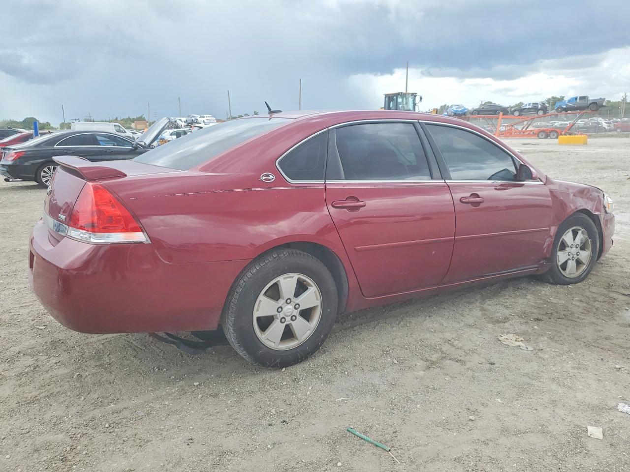2008 Chevrolet Impala Lt Burgundy vin: 2G1WT58K489154600