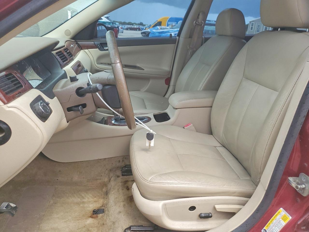 2008 Chevrolet Impala Lt Burgundy vin: 2G1WT58K489154600